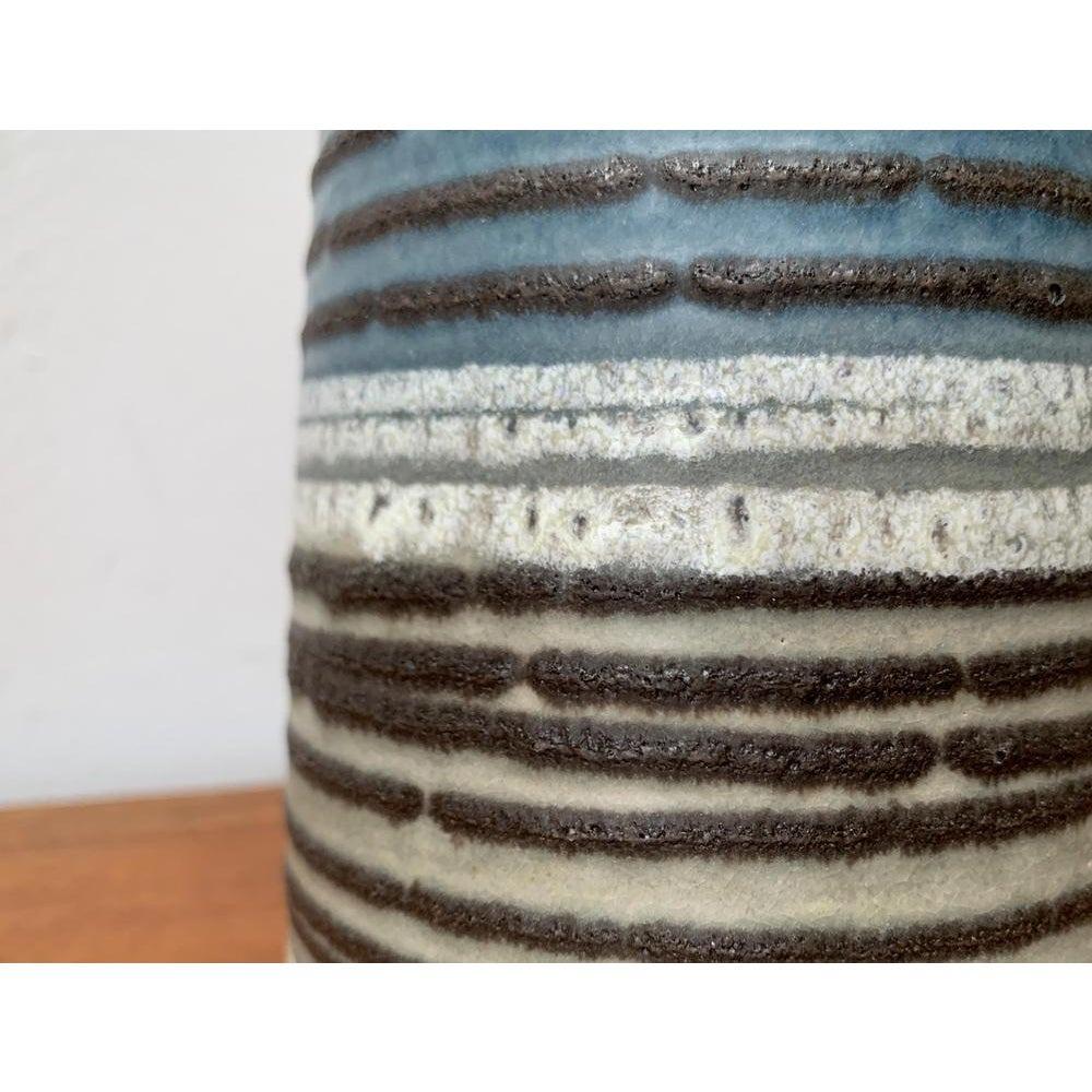 Vaso in ceramica WGP Fat Lava di Scheurich, anni '60, metà secolo in vendita 1