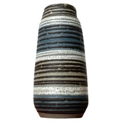Mid-Century Pottery WGP Fat Lava Vase from Scheurich, 1960s
