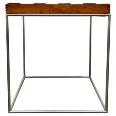 Mid Century Poul Cadovius Abstracta Game Table Surface Needlepoint