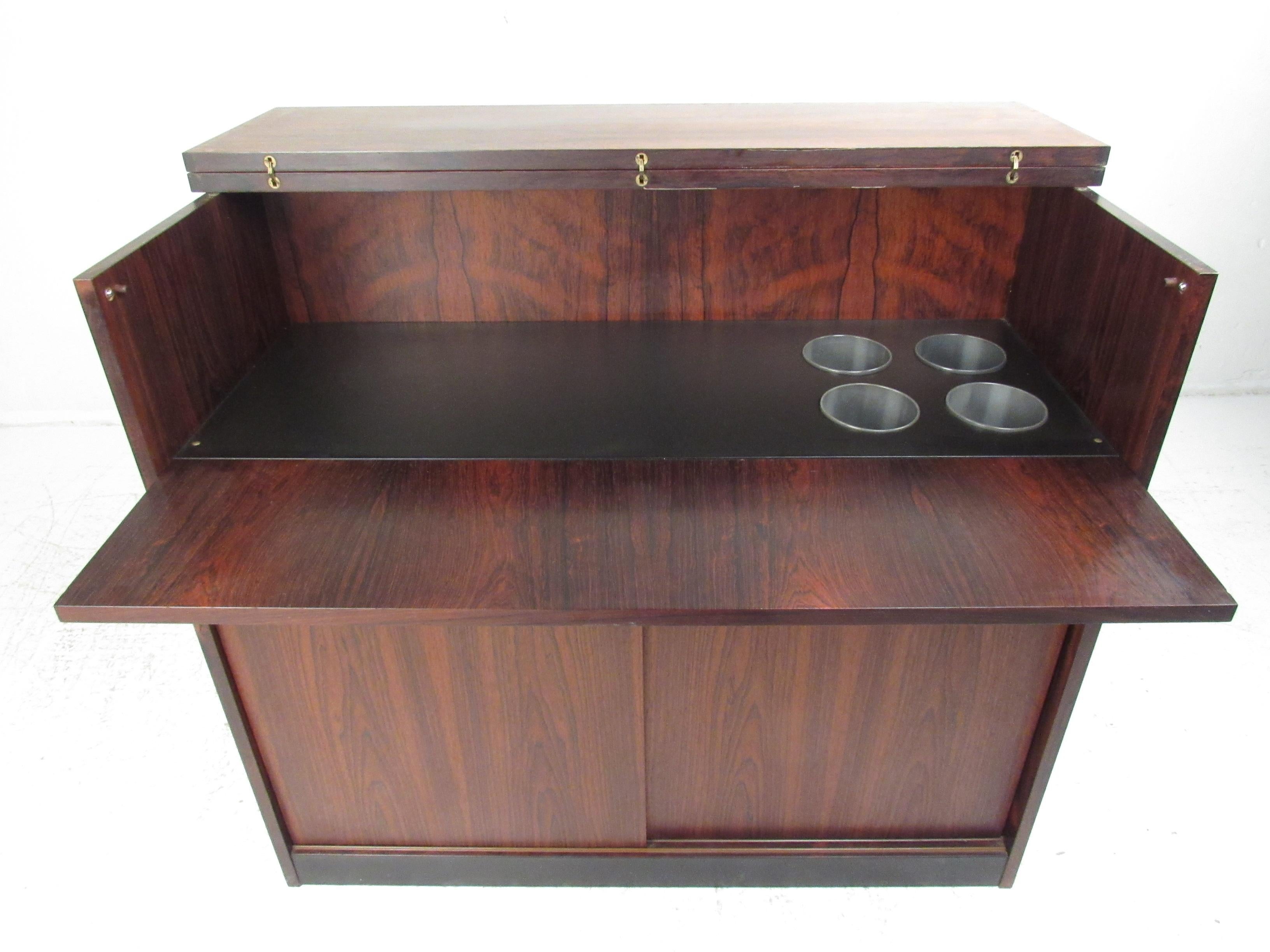 Midcentury Poul Heltborg Rosewood Dry Bar (Dänisch)