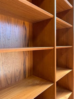 Mid-Century Poul Hundevad Danish Teak Bookshelf