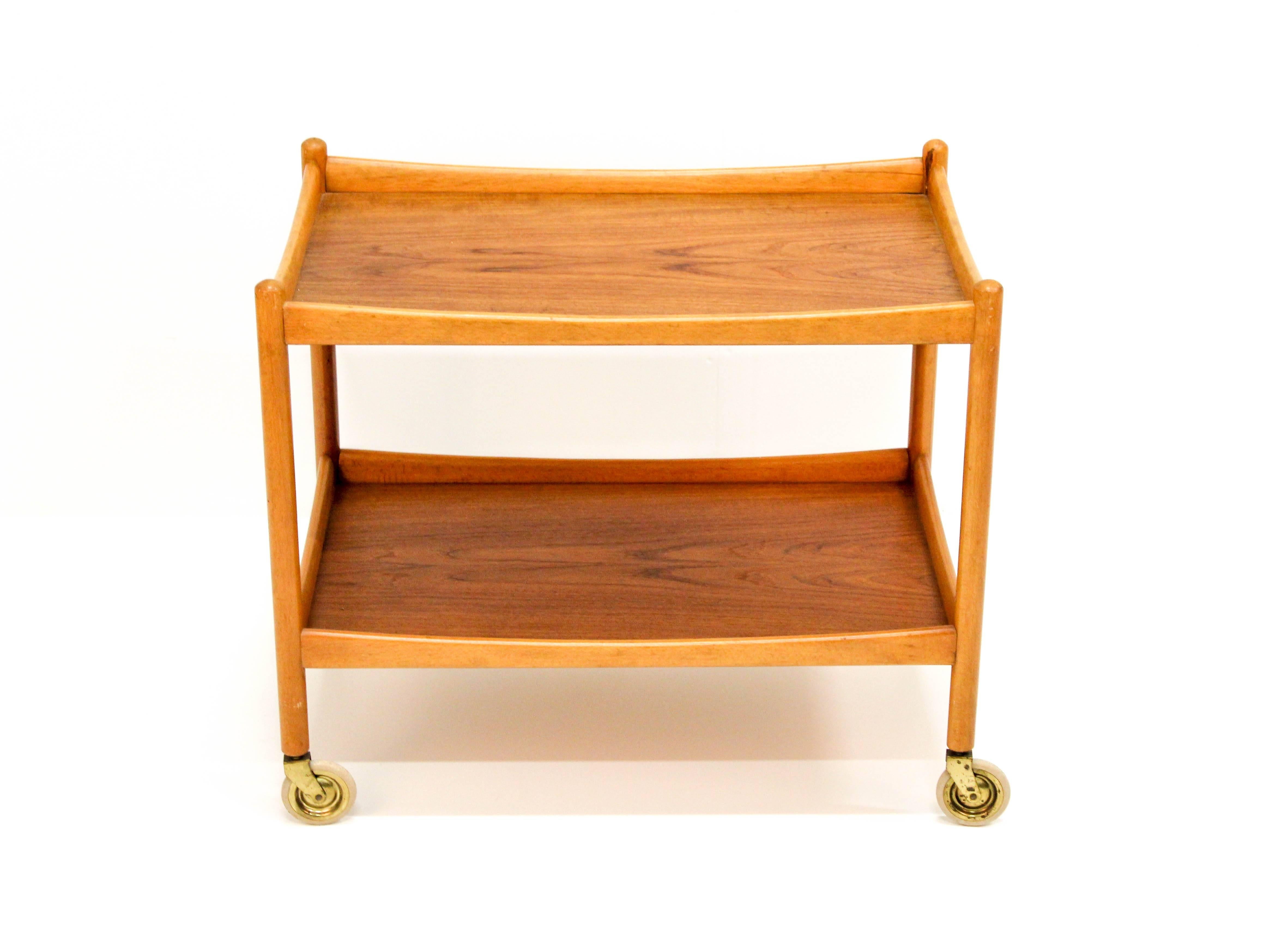 Midcentury Poul Volther Serving Cart for Gemla 2
