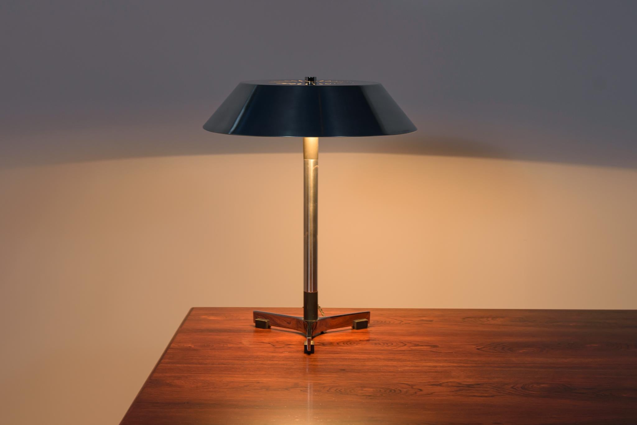 Danish Mid Century President Desk Lamp by Jo Hammerborg for Fog & Morup, 1960 s For Sale