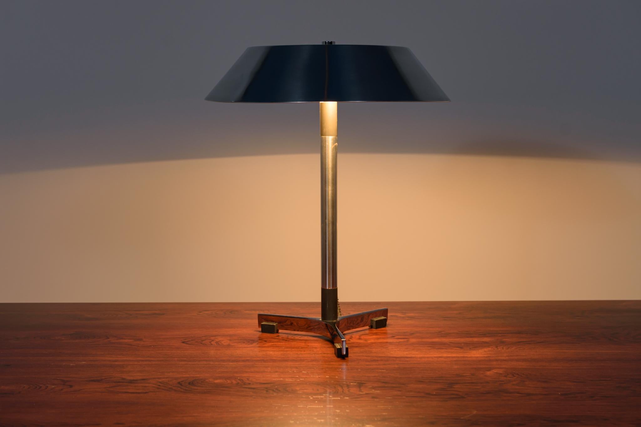 Milieu du XXe siècle Lampe de bureau du milieu du siècle dernier de Jo Hammerborg pour Fog & Morup, années 1960 en vente
