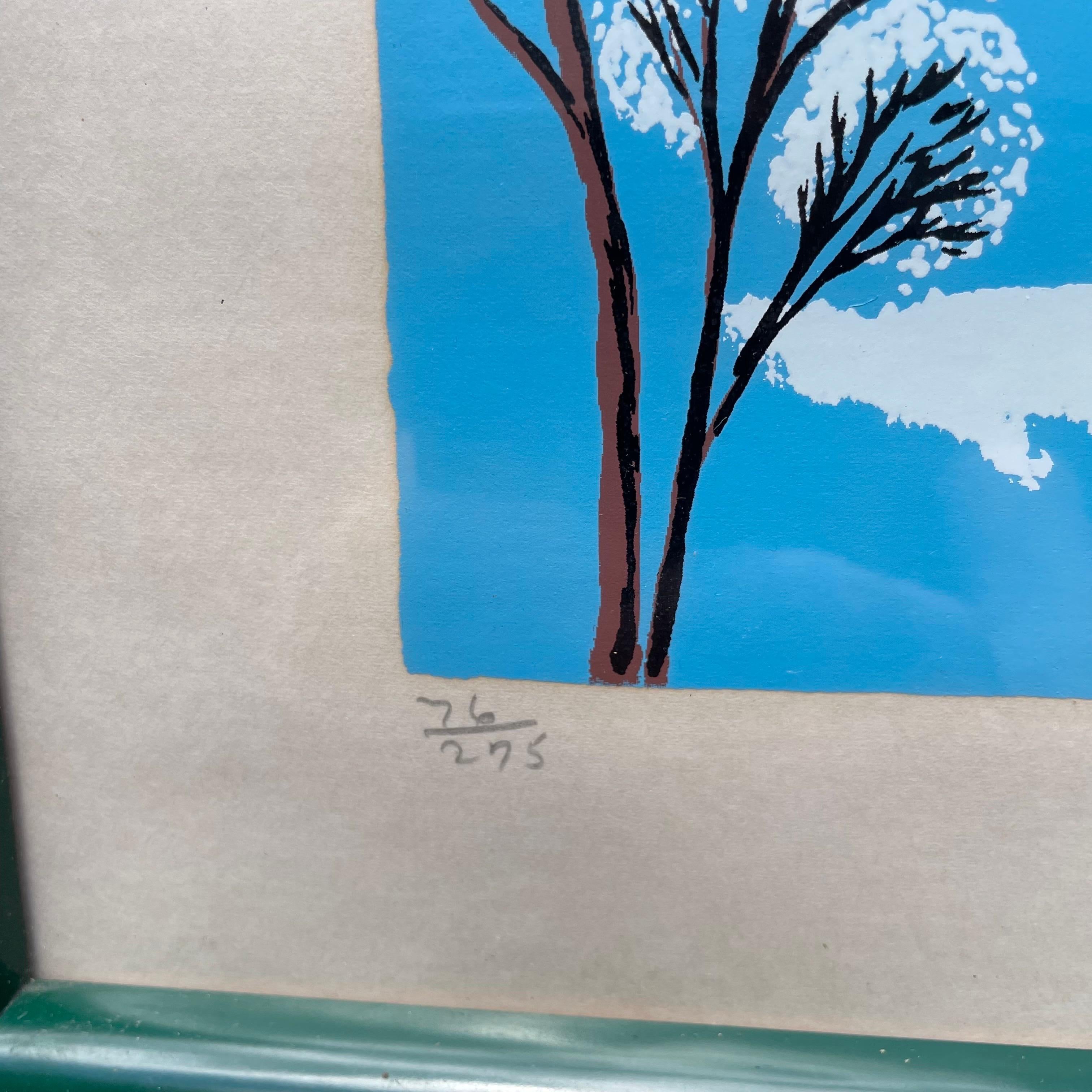Grabado de mediados de siglo titulado 