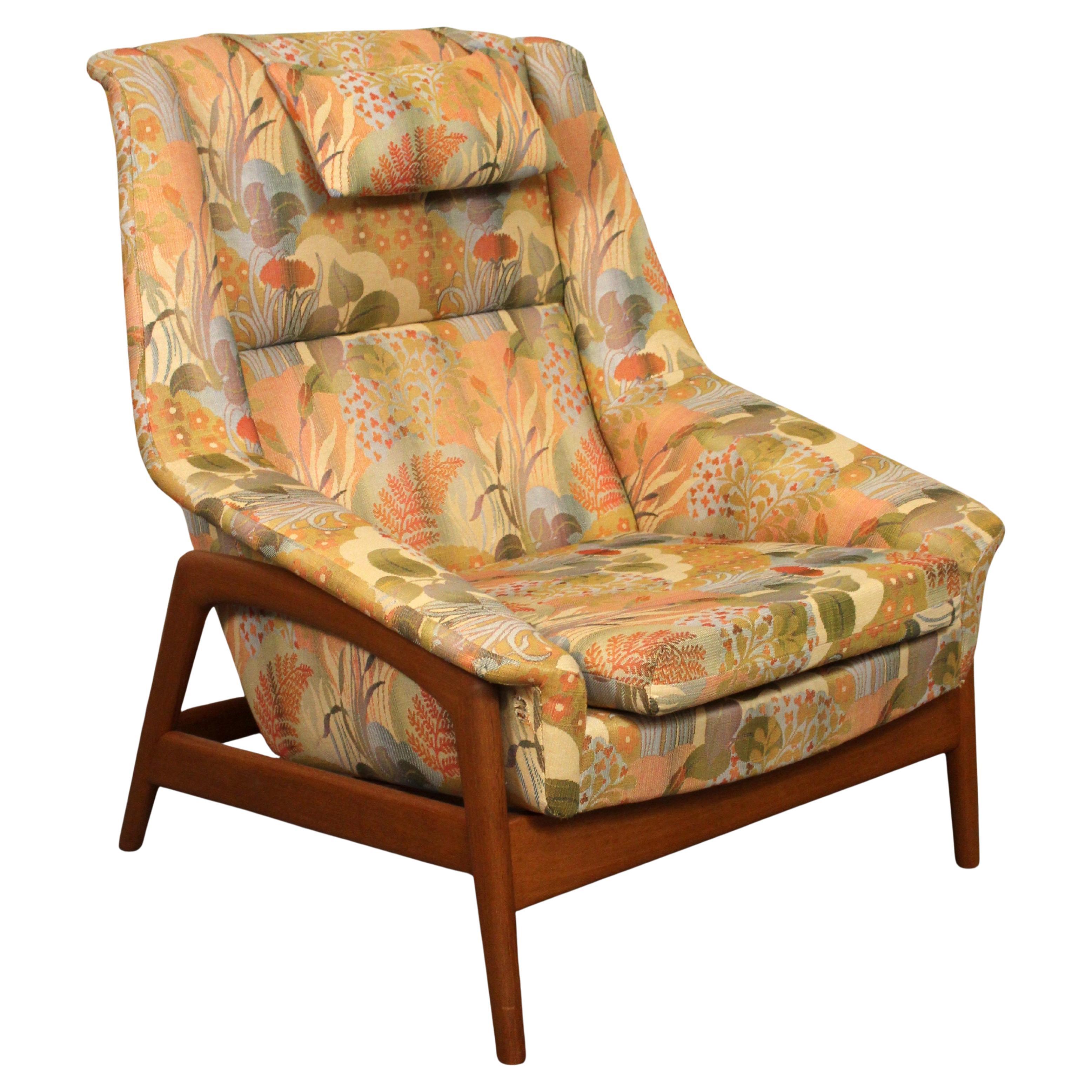 Mid-Century “Profile” Lounge Chair by Folke Ohlsson for DUX of Sweden