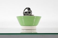 Sopera de cerámica esmaltada a mano Pucci Ceramics de mediados de siglo 1950 Italia