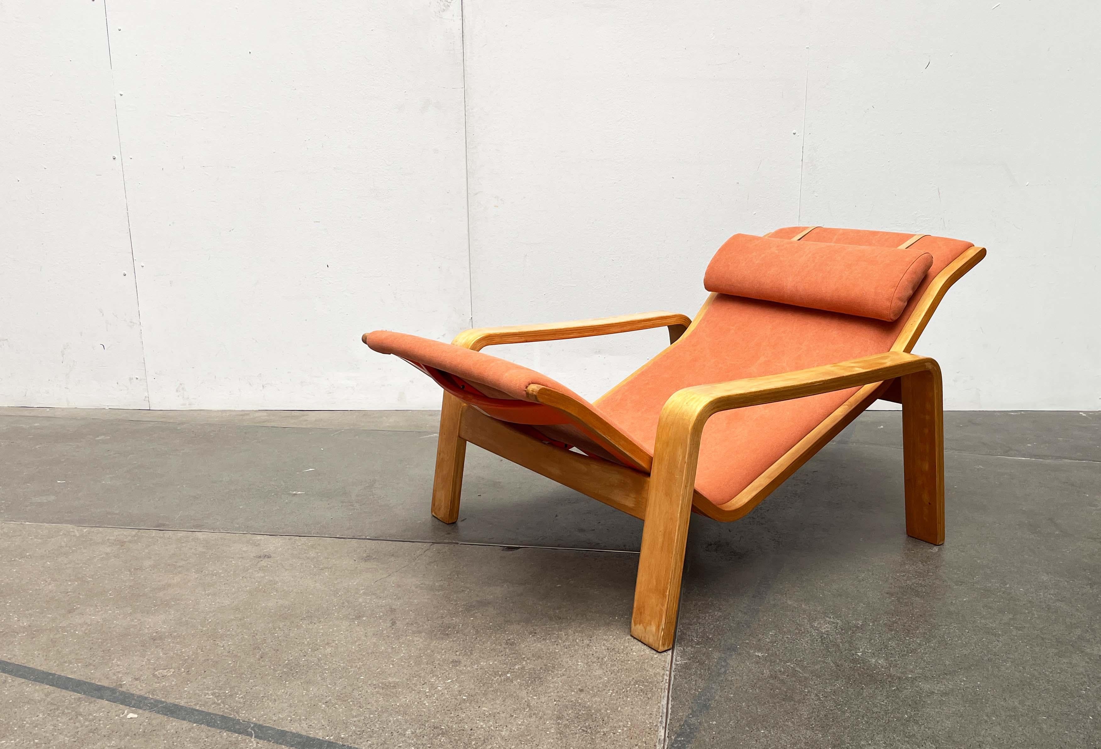 Mid-Century moderno Sedia da salotto Pulkka di metà secolo di Ilmari Lappalainen per Asko, anni '60 in vendita