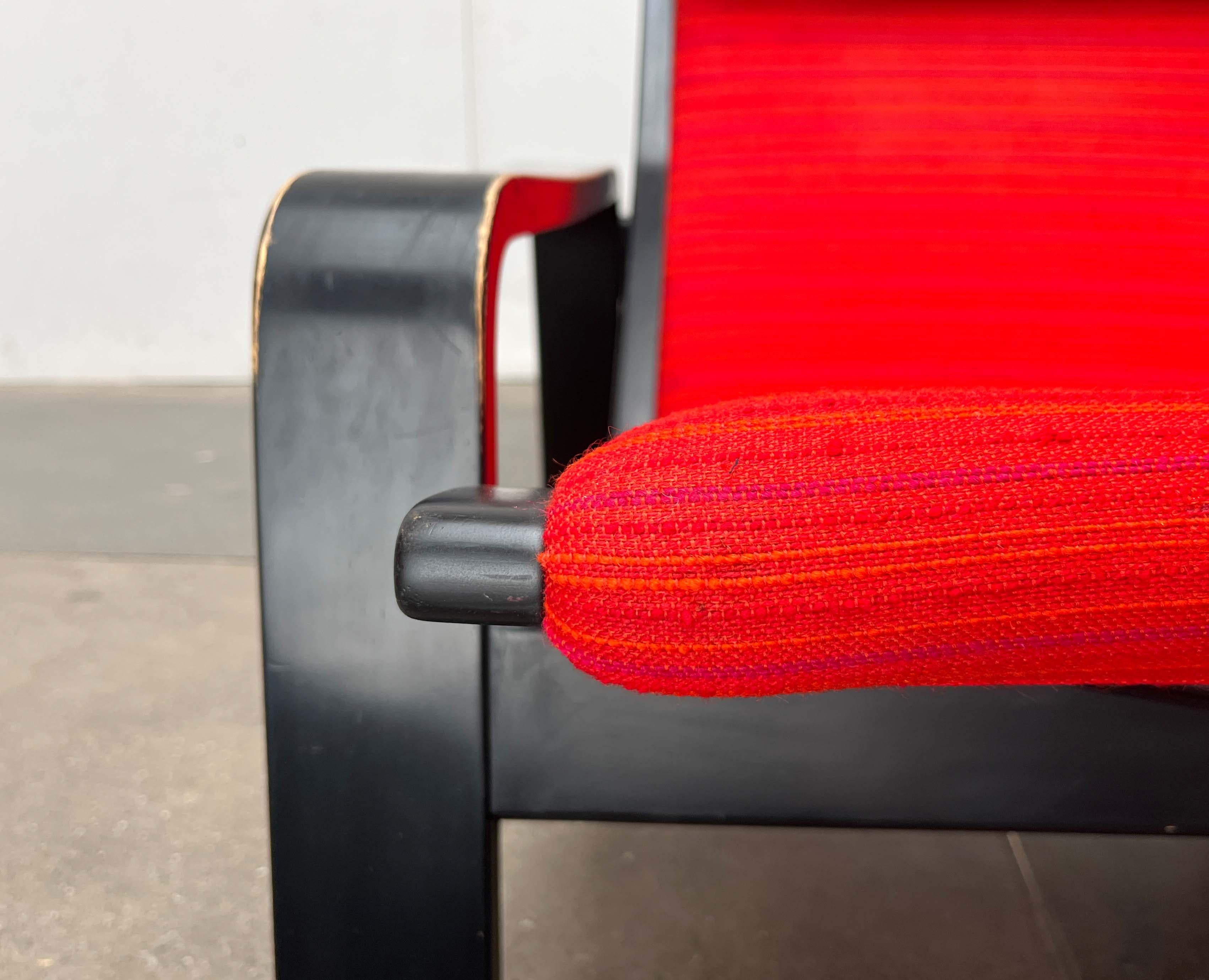 Mid-Century moderno Sedia da salotto Pulkka di metà secolo di Ilmari Lappalainen per Asko, anni '60 in vendita