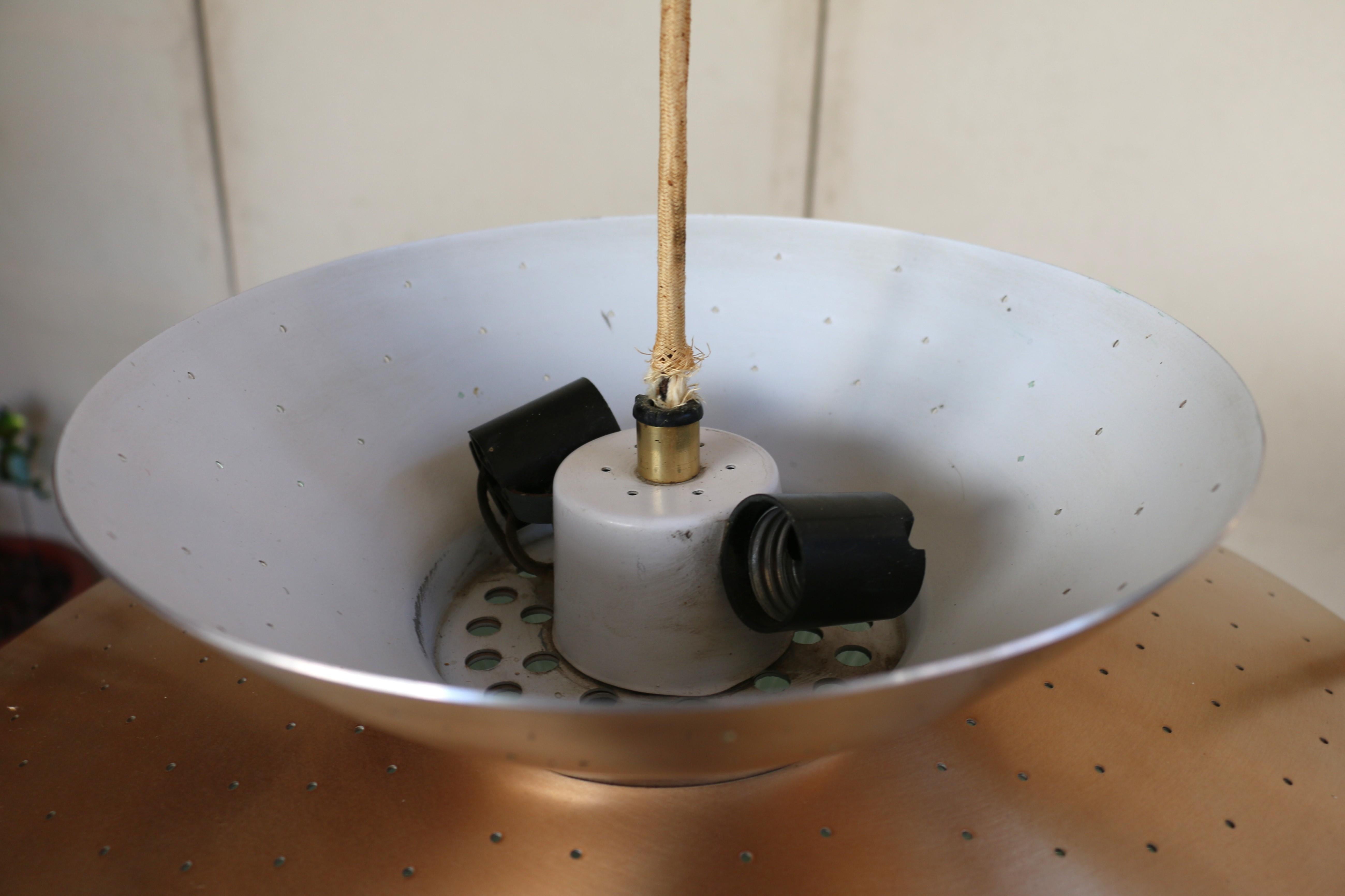 Mid Century Pull Down Pendelleuchte im Angebot 3