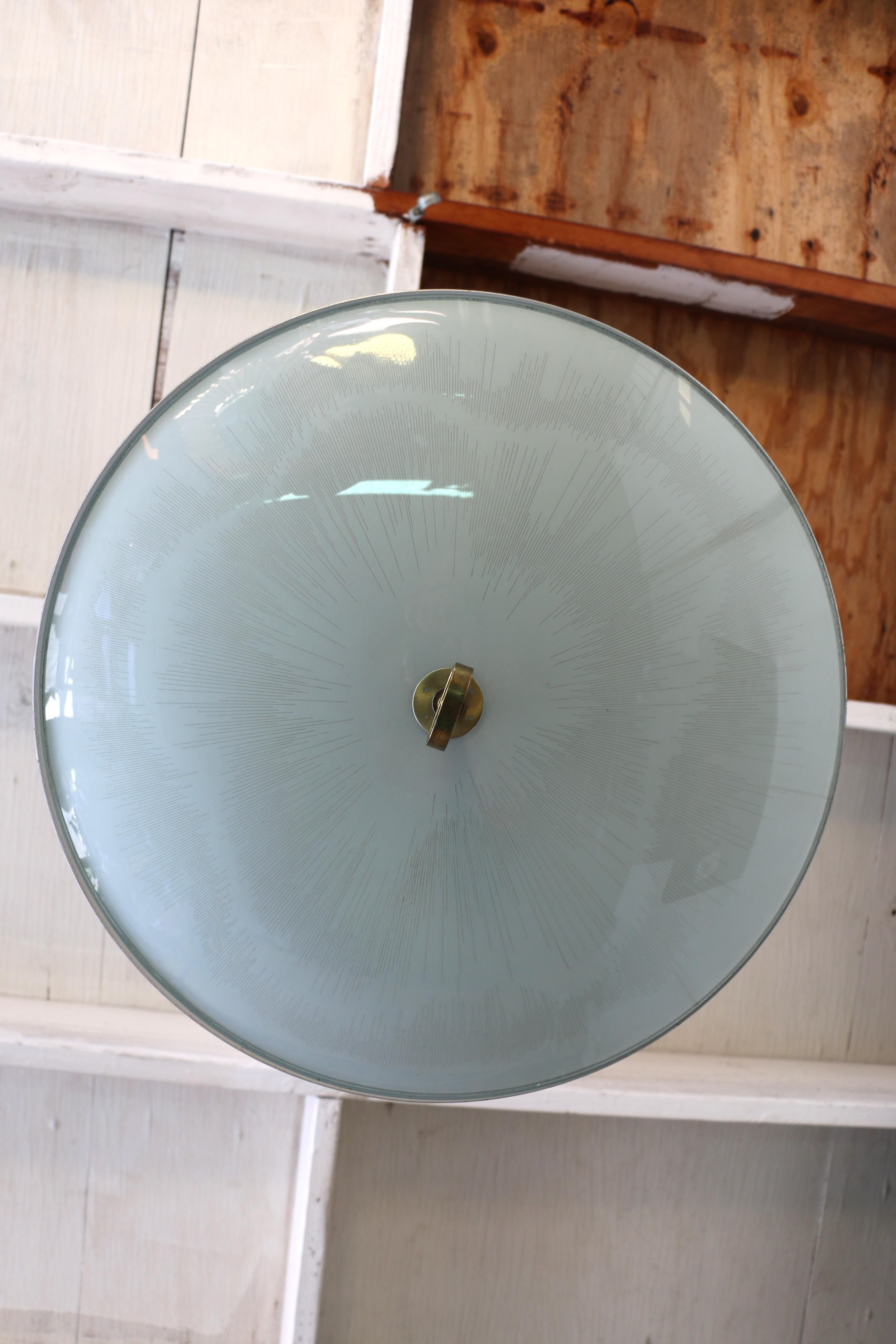 Mid Century Pull Down Pendelleuchte im Angebot 8