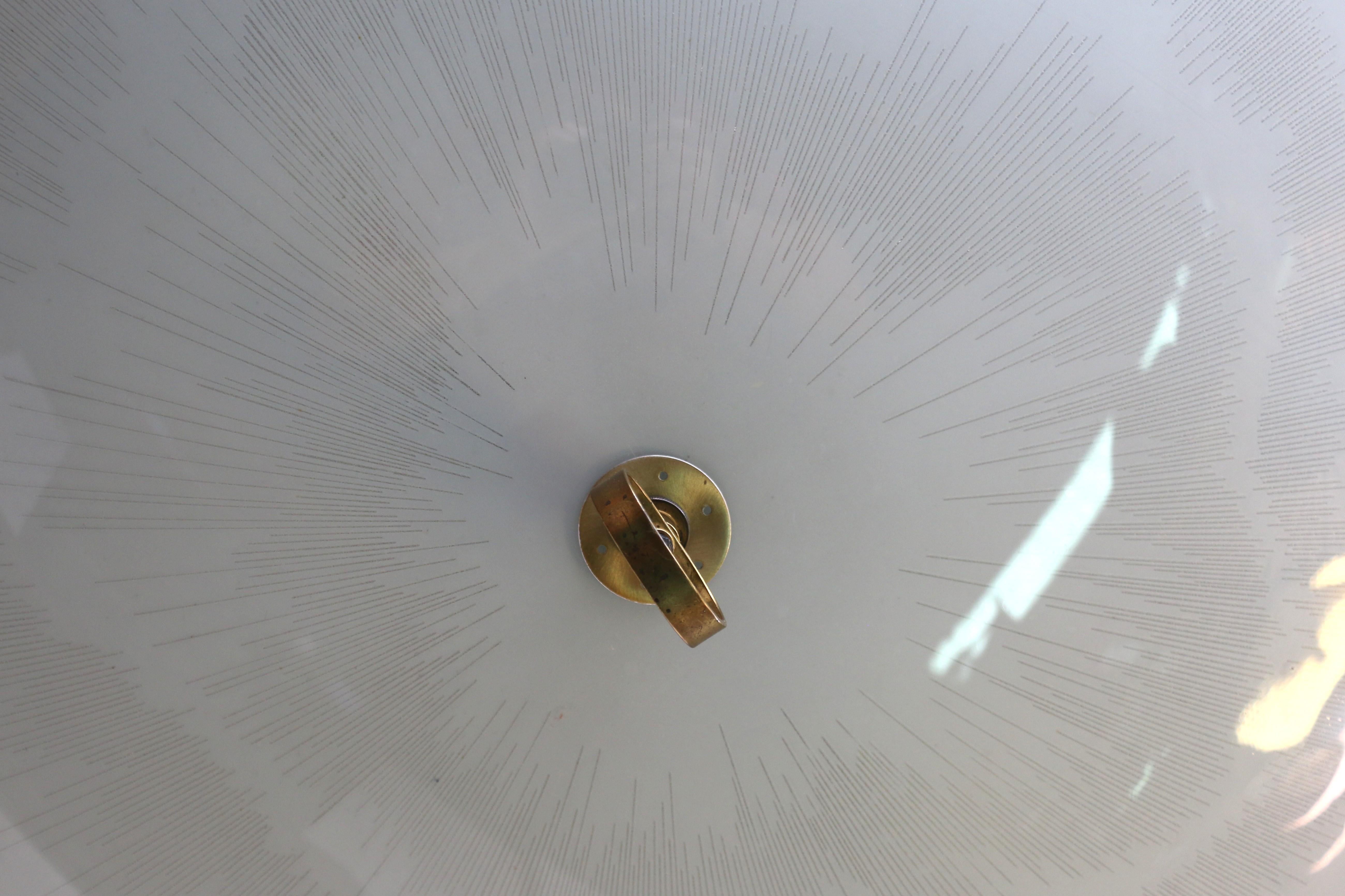 Mid Century Pull Down Pendelleuchte im Angebot 10