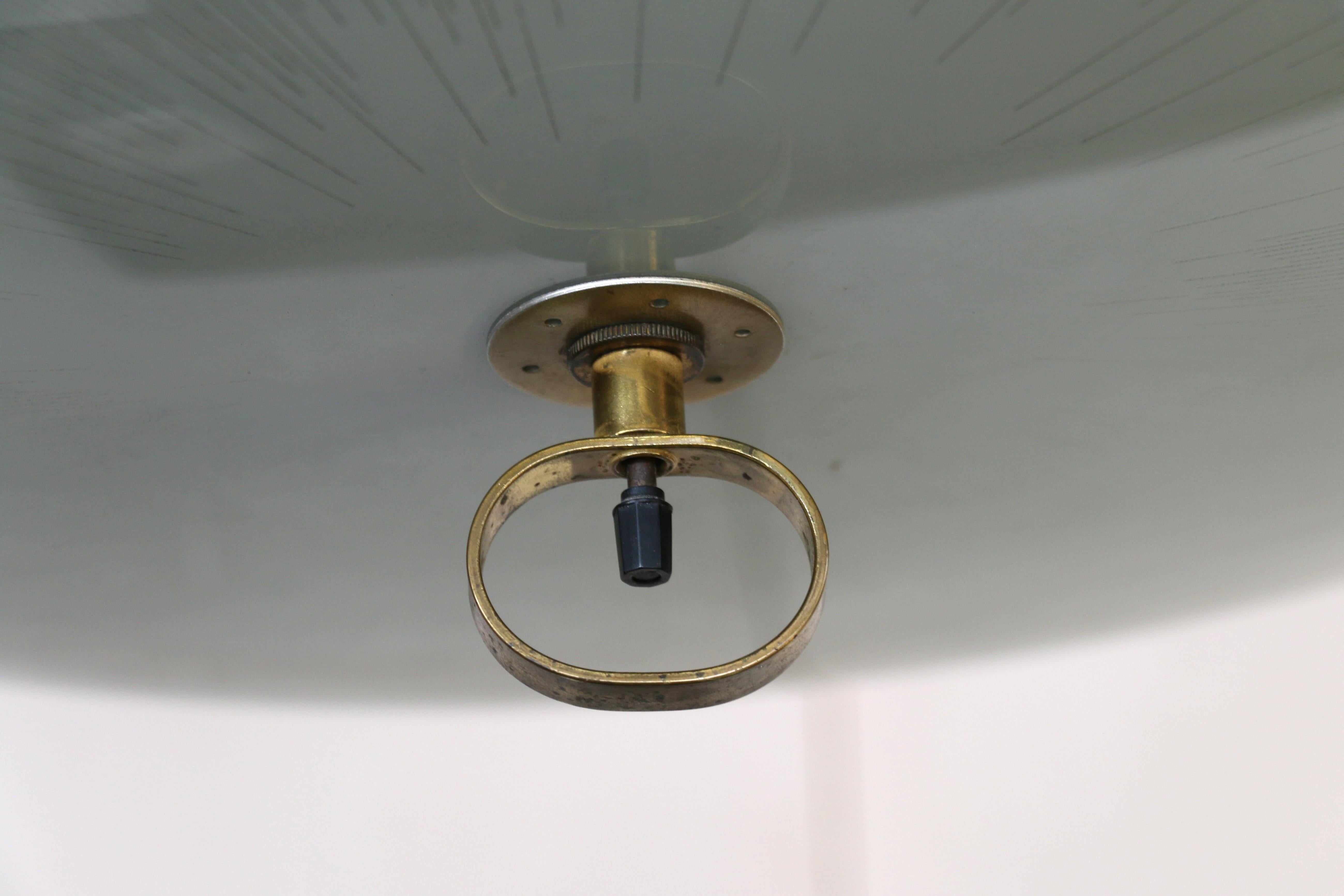 Mid Century Pull Down Pendelleuchte im Angebot 11