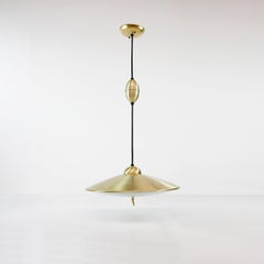 Midcentury Pull Down Pendant Light Fixture