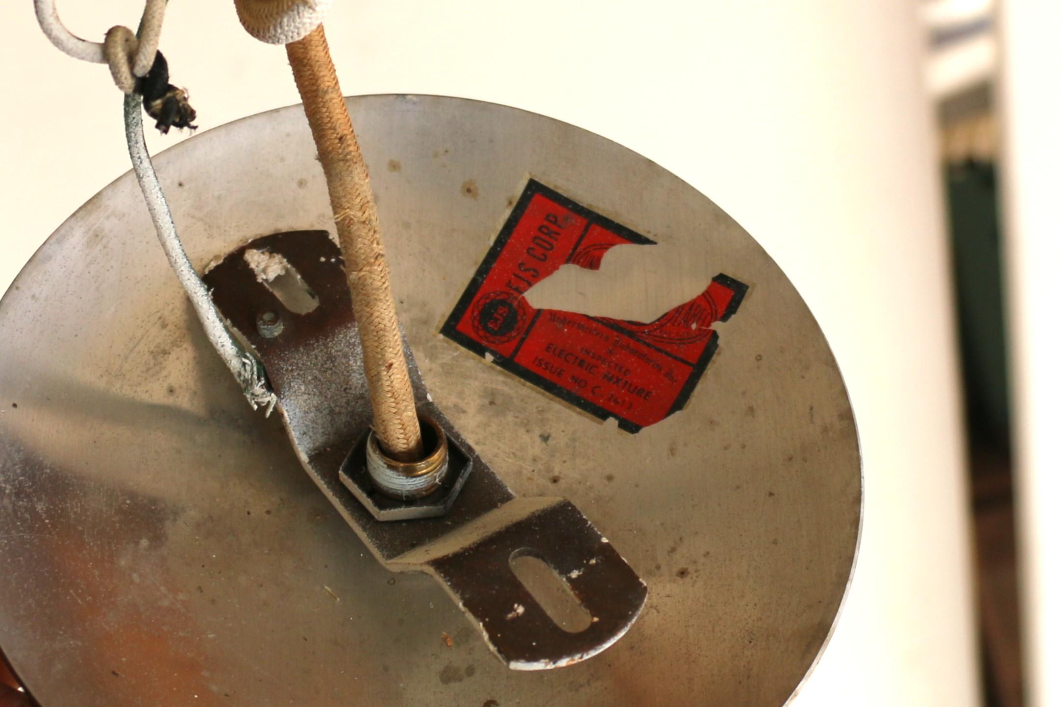 Mid Century Pull Down Pendelleuchte im Angebot 13