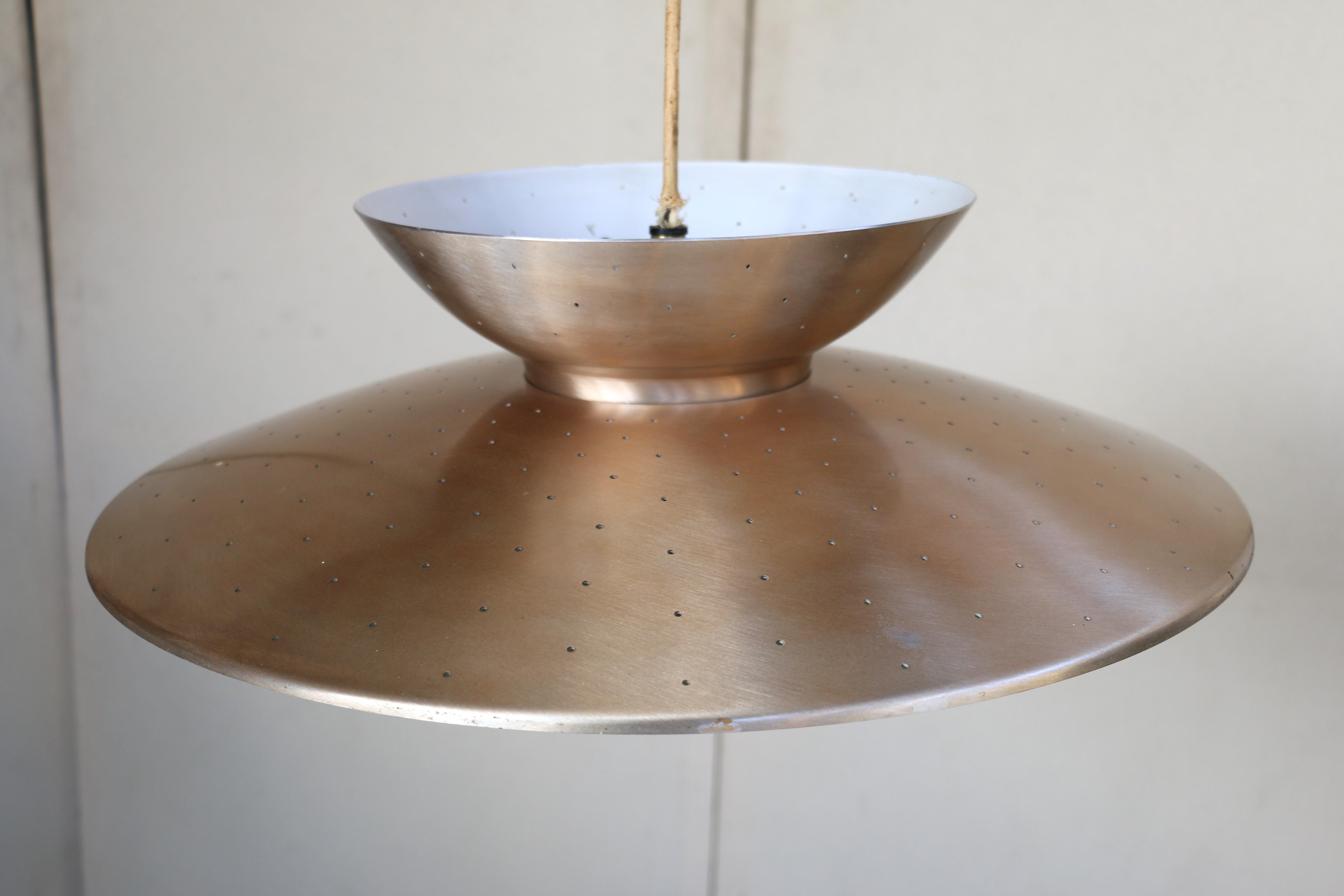 Mid Century Pull Down Pendelleuchte im Angebot 1