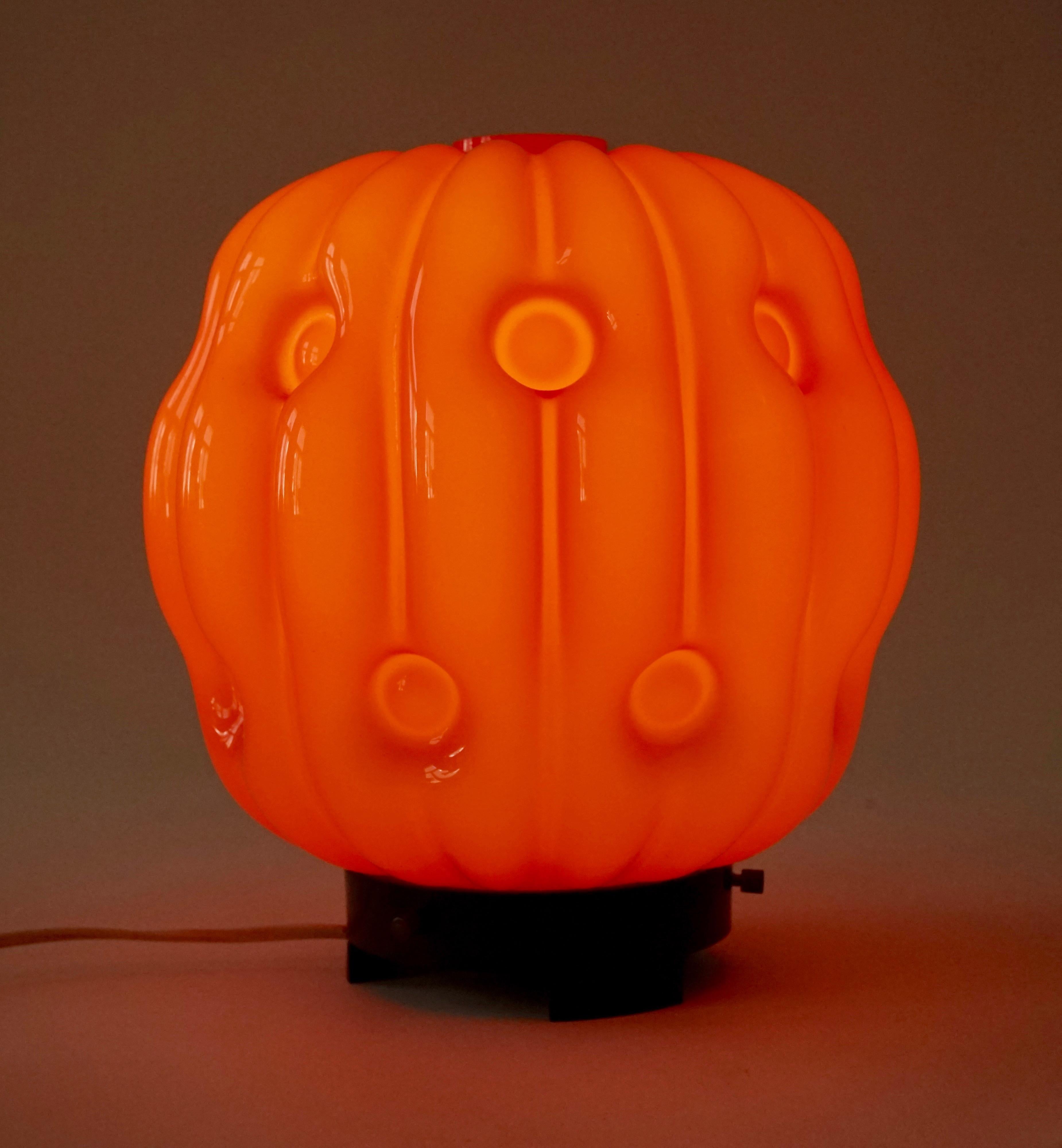 mid century modern pumpkin