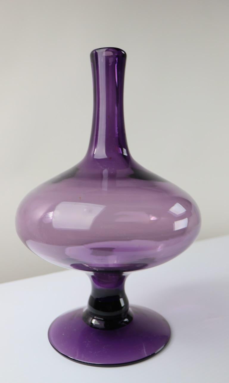 purple genie bottle