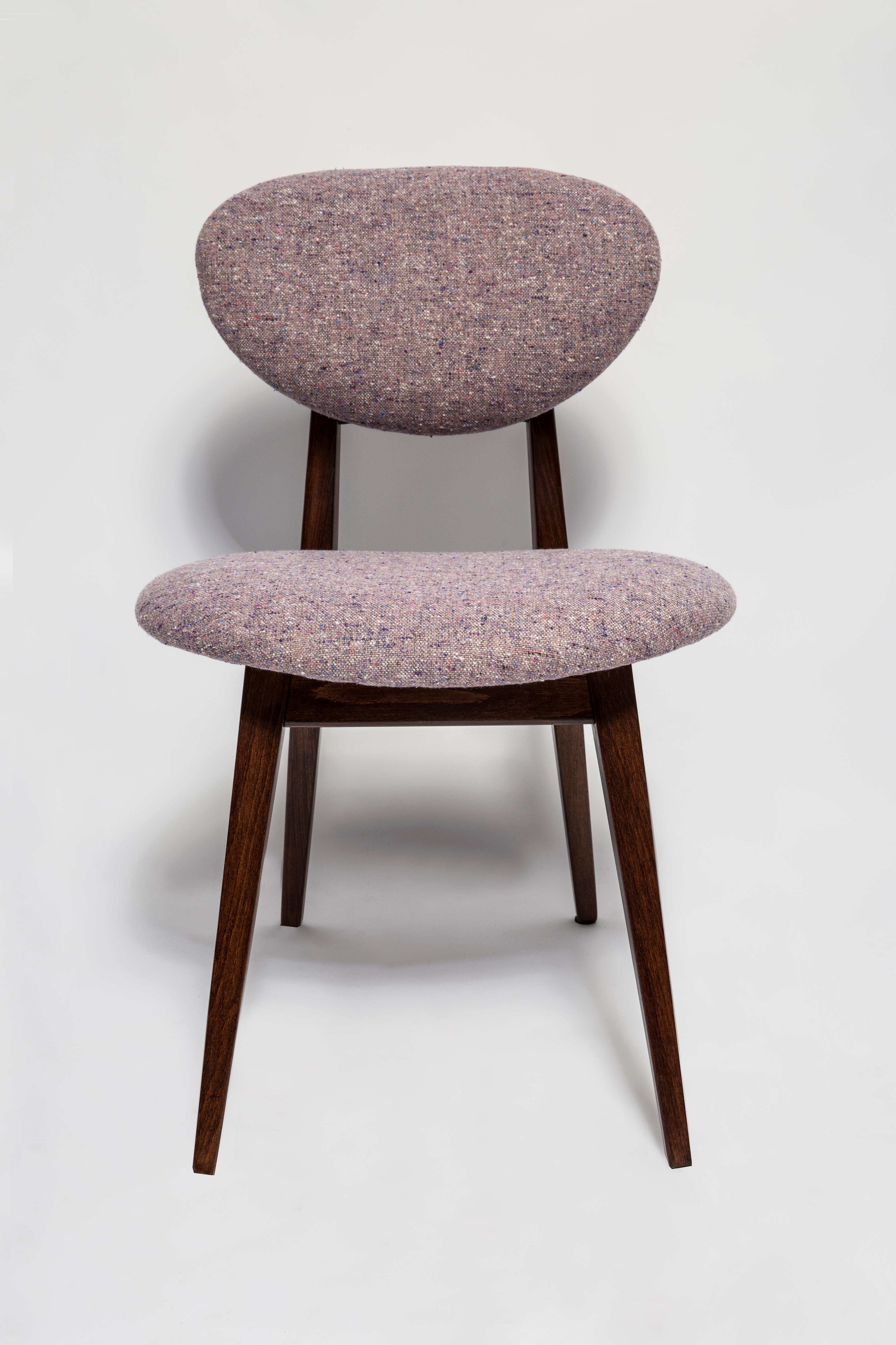 Mid-Century Modern Mid-Century Purple Mushroom Chair, Type 200/128, by J. Kedziorek, Europe, 1960s For Sale