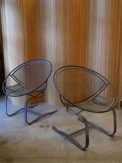 Mid-Century ‘Radar’ Patio Lounges by Salterini