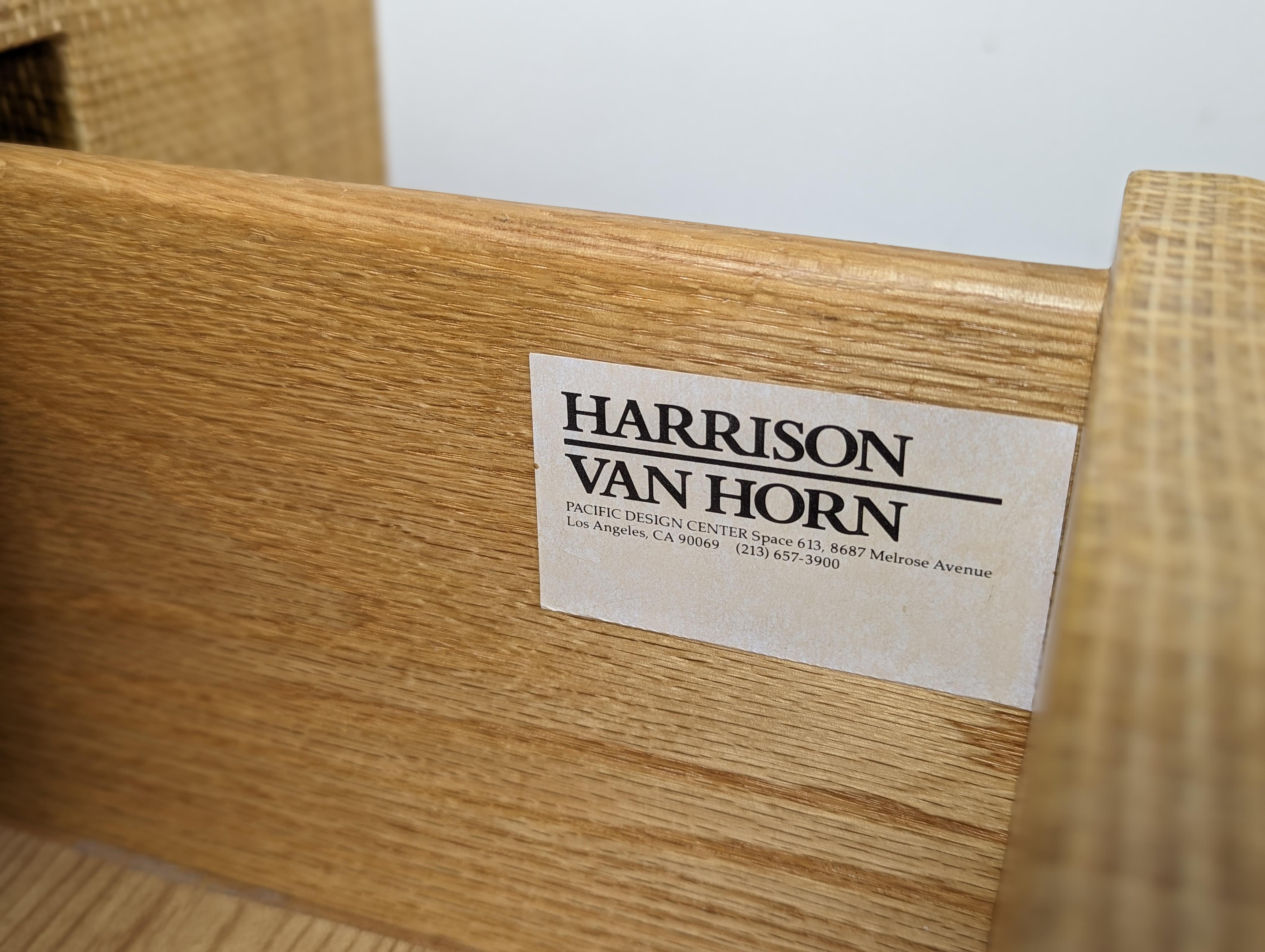 Mid Century Raffia Chest / Commode by Harrison Van Horn, c1970s For Sale 9