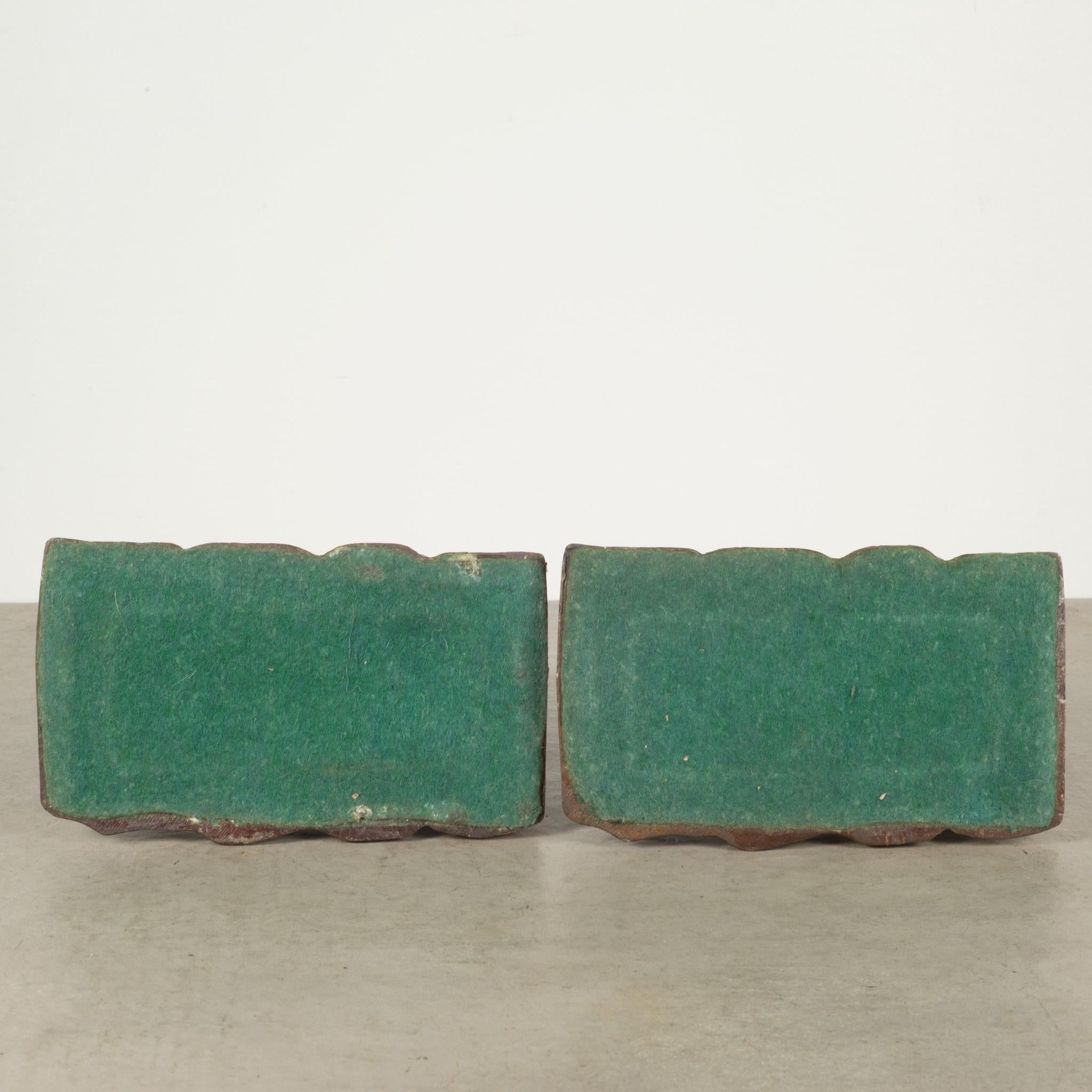 20th Century Mid-Century Ram Bookends C.1950 For Sale