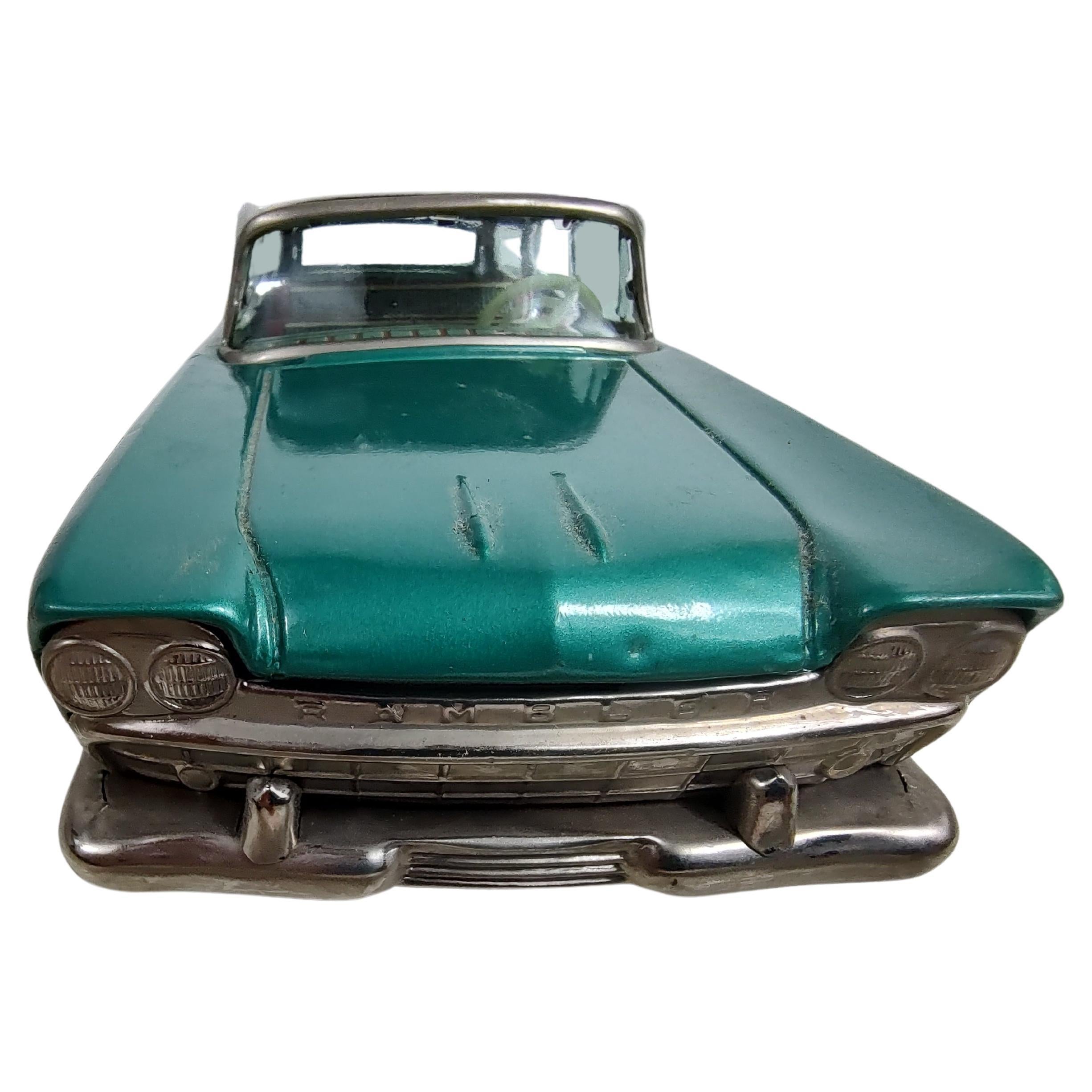 Fabulous Rambler station wagon in two tone green with white roof. A blast from the past, The Station Wagon, survivor of the suburbs. In excellent vintage condition with minimal wear. A beauty from 1960s Japan.