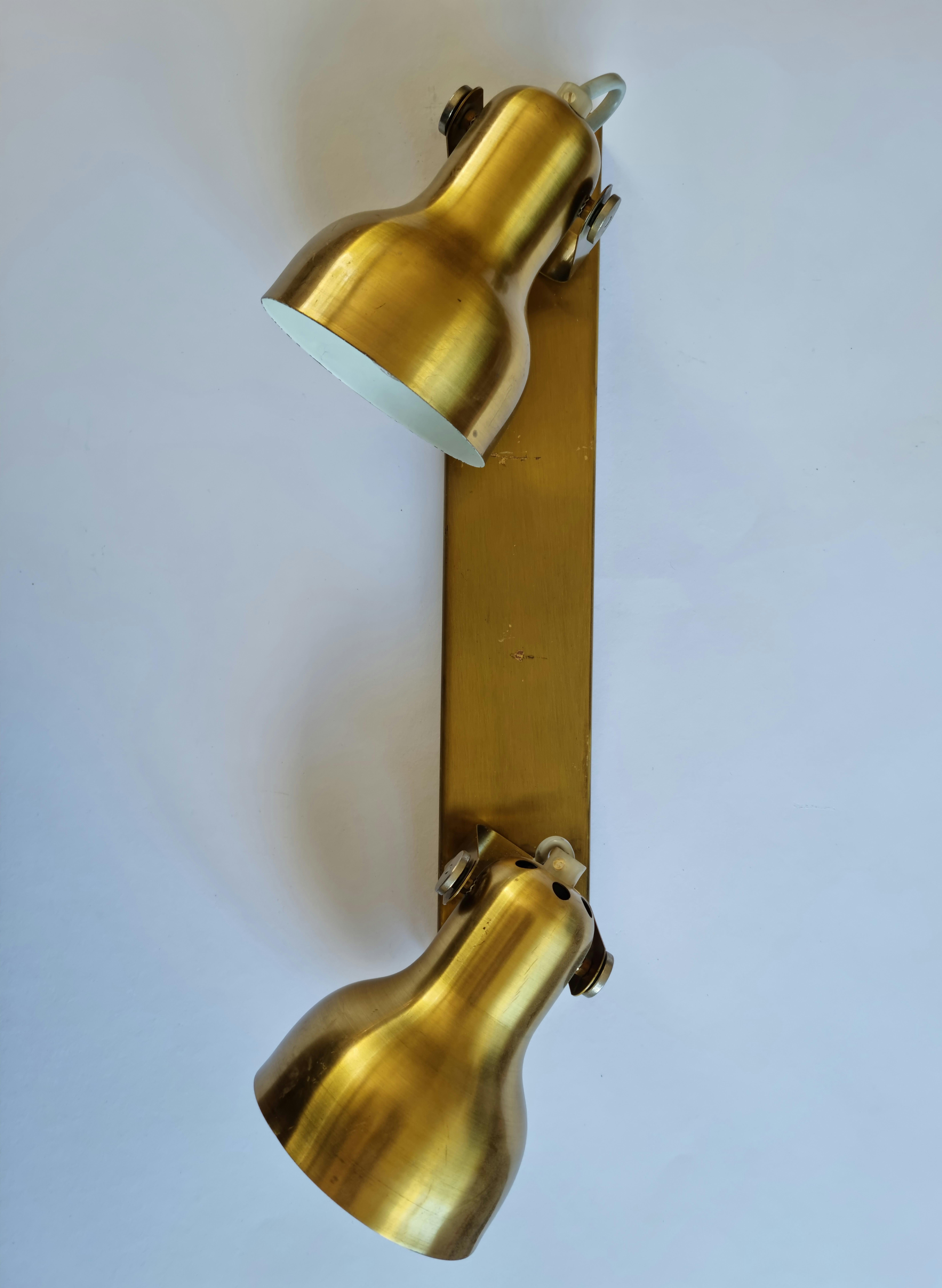 Rare lampe murale réglable du milieu du siècle, 1970 en vente 10