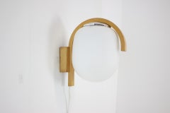 Lampe murale de design rare du milieu du siècle dernier, années 1970