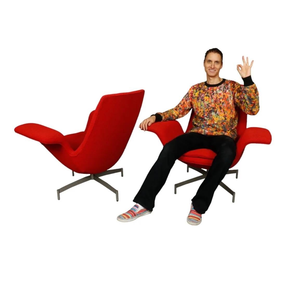 Mid-Century Modern Mid-Century Rare Hbf Lounge Office Chairs 1960's