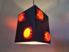 Mid Century Rare Pendant, Denmark, 1970s