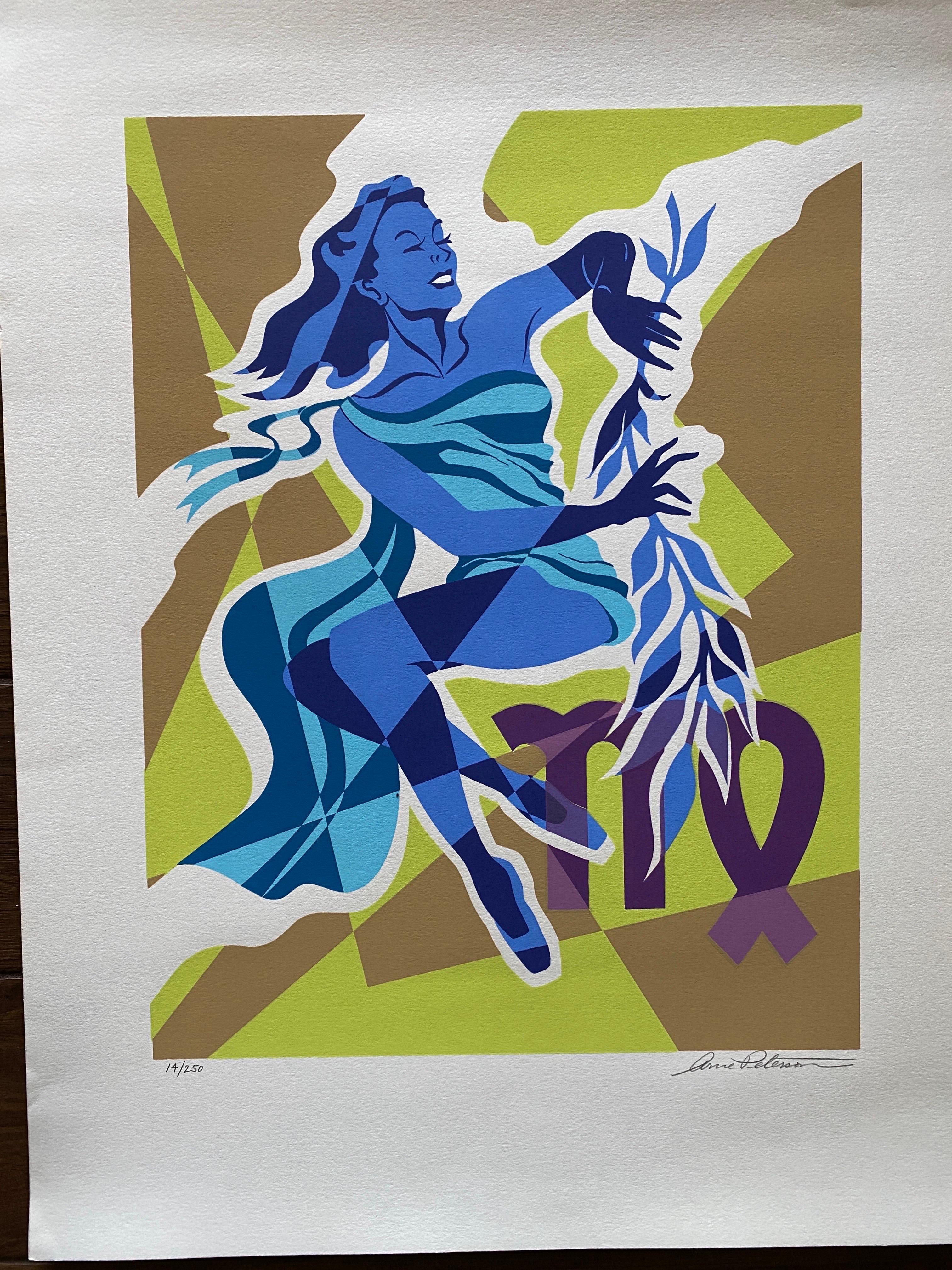20th Century Midcentury Rare Set of 12 Modern Art Signs of the Zodiac S/N Silkscreens For Sale