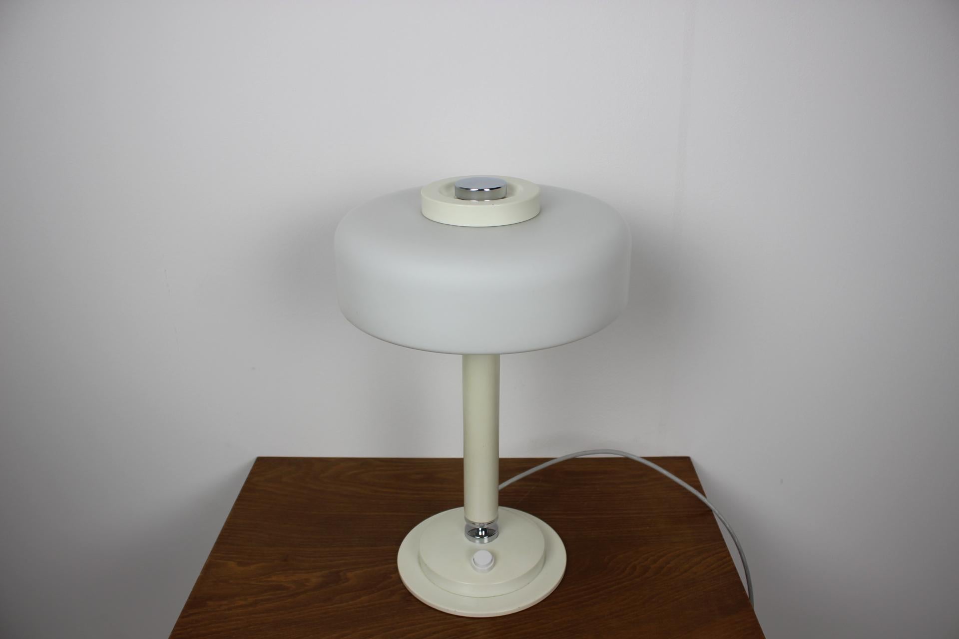 Midcentury Rare Table Lamp by Napako, 1960s In Good Condition For Sale In Praha, CZ