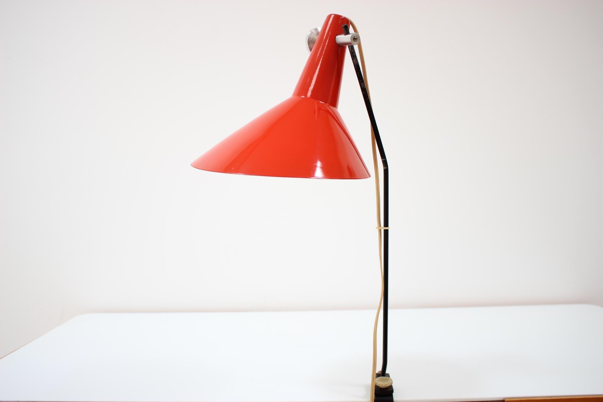 Mid-Century Rare Table Lamp Designed by Josef Hurka for Kovona, 1960s For Sale 1