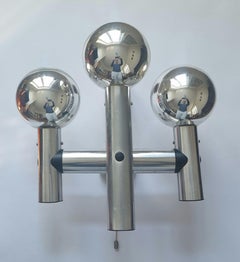 Mid-Century Rare Wall Lamp Kalmar Sputnik, Austria, 1970s