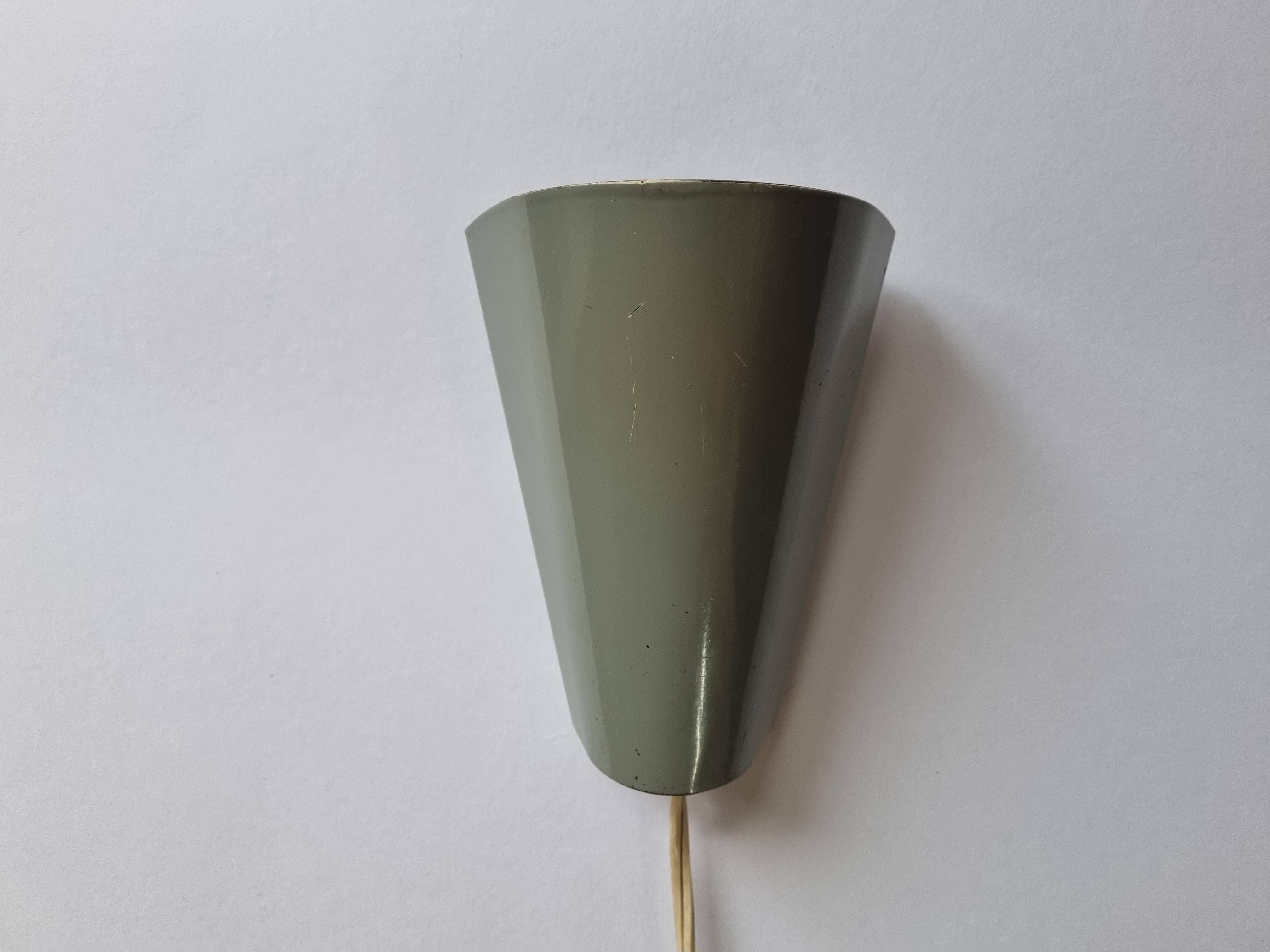 Lacquered Mid-Century Rare Wall Lamp Lidokov, Designed by Josef Hurka, 1960s For Sale