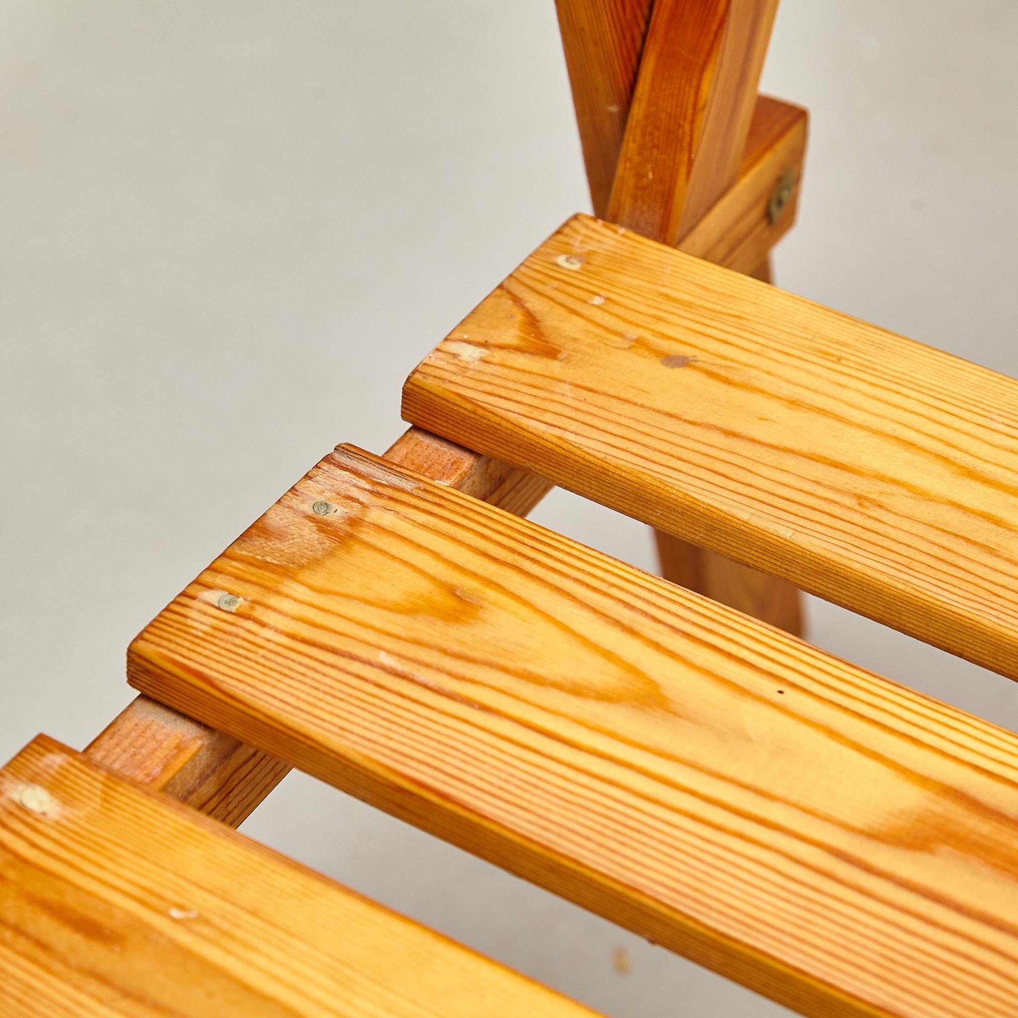 Poltrone razionaliste in legno della metà del secolo - CIRCA 1960, Francia in vendita 4