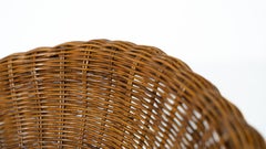 Mid-Century Rattan Armchair - 3 available