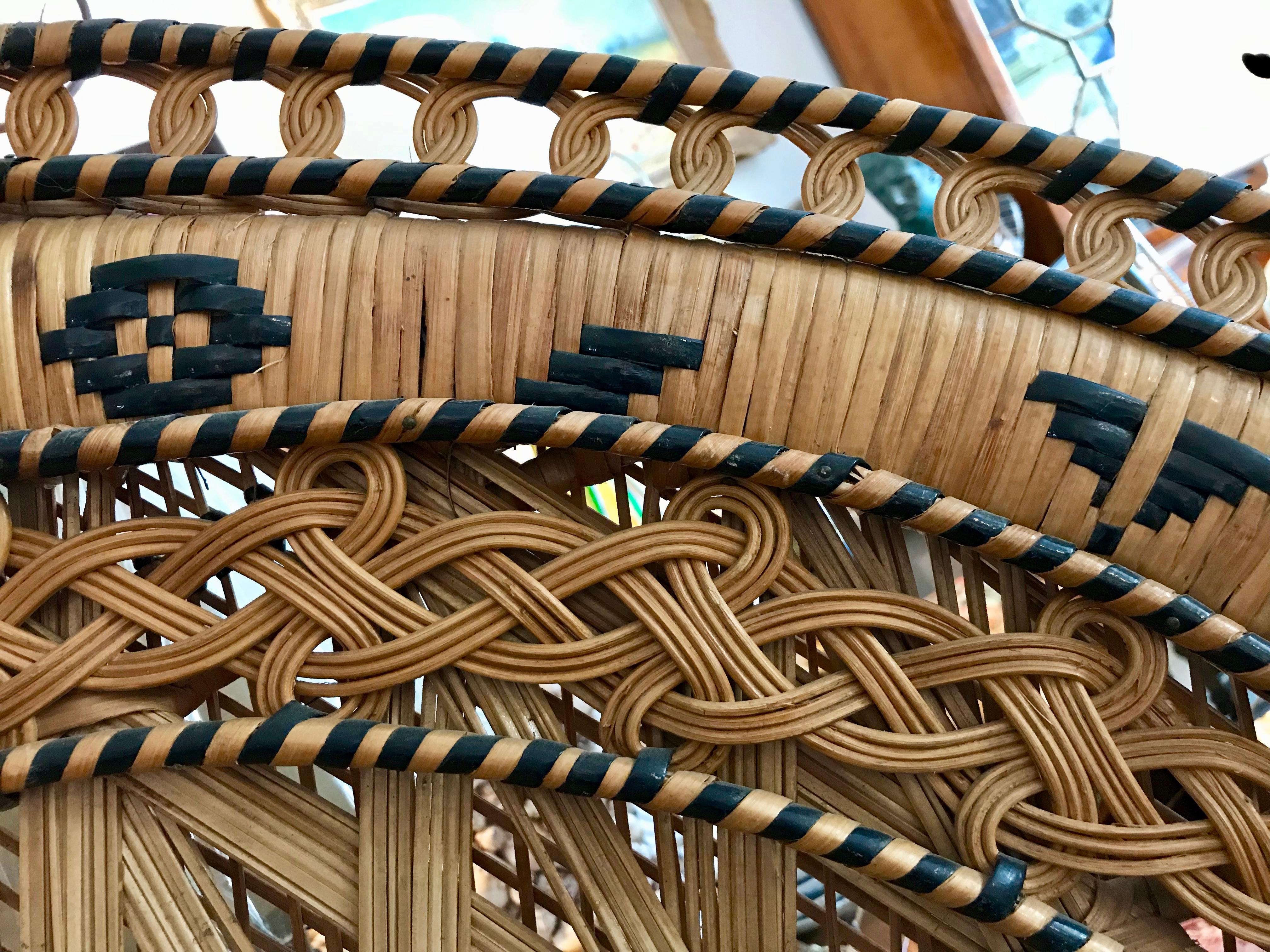 Midcentury Rattan Cobra Stuhl 8