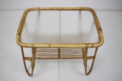 Mid-Century Rattan Coffee Table, 1960's