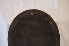 Mid Century Rattan Mirror