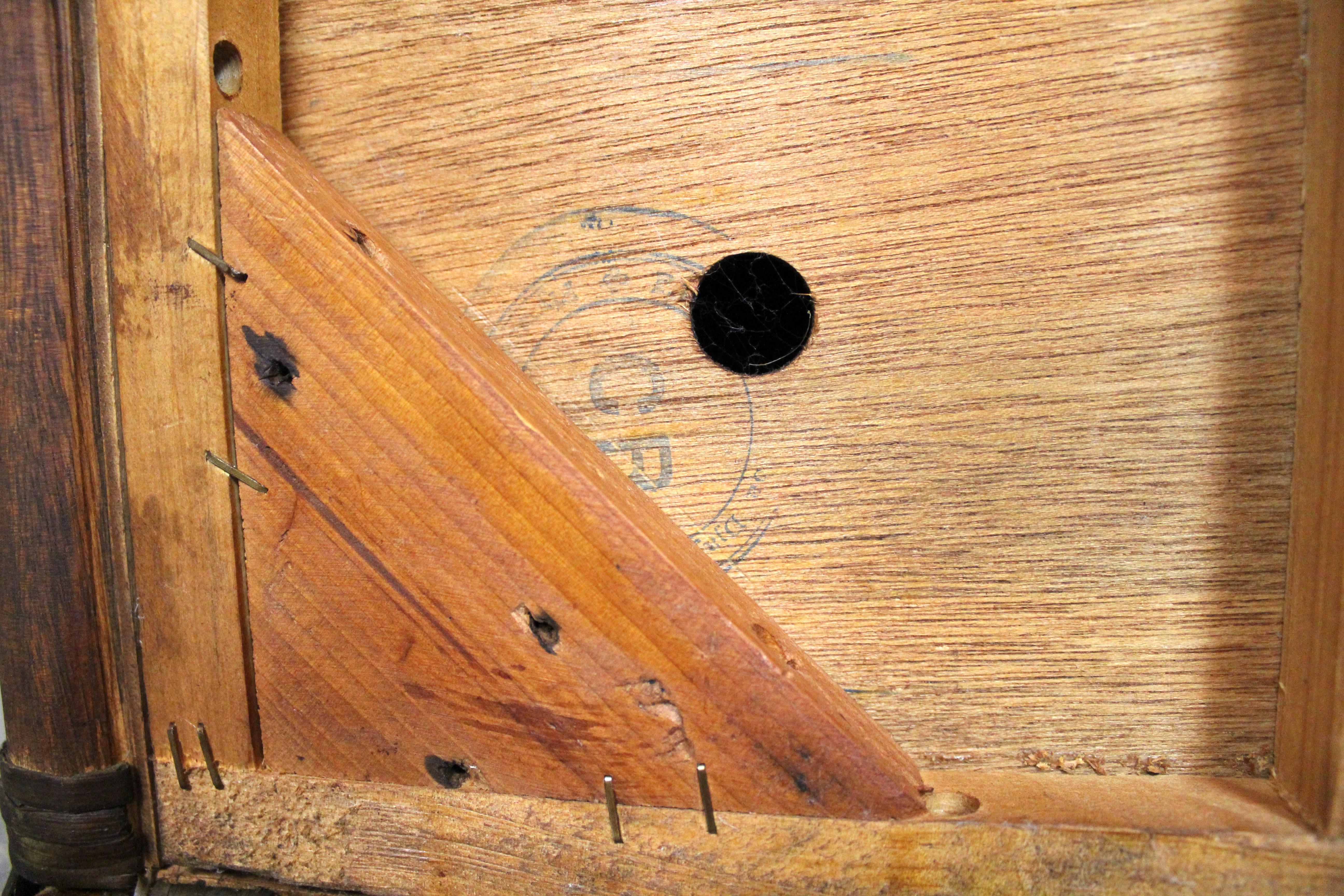 Baule in rattan di metà secolo in vendita 6