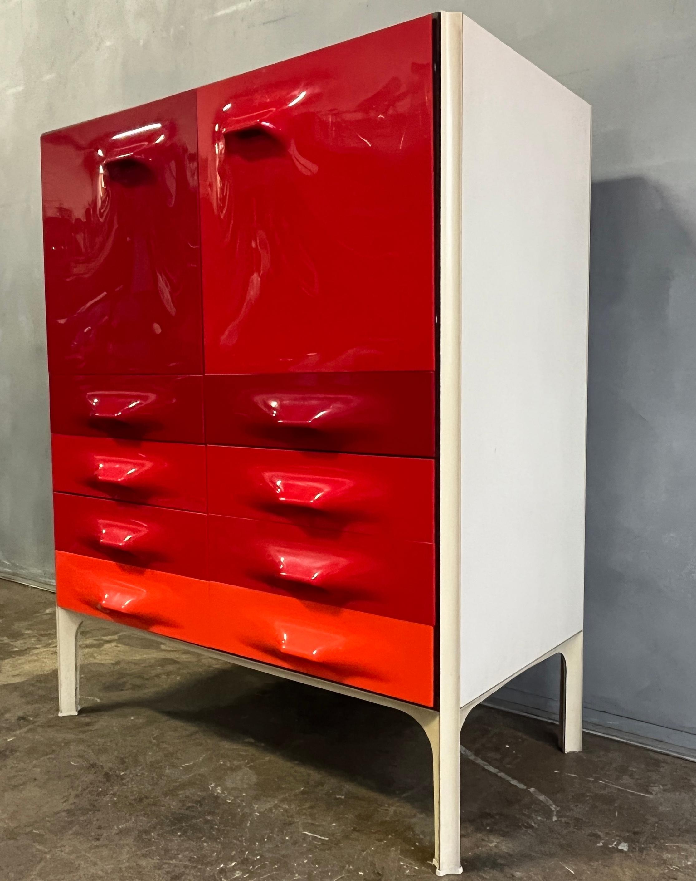 Meuble de rangement Mid-Century Raymond Loewy DF2000 6