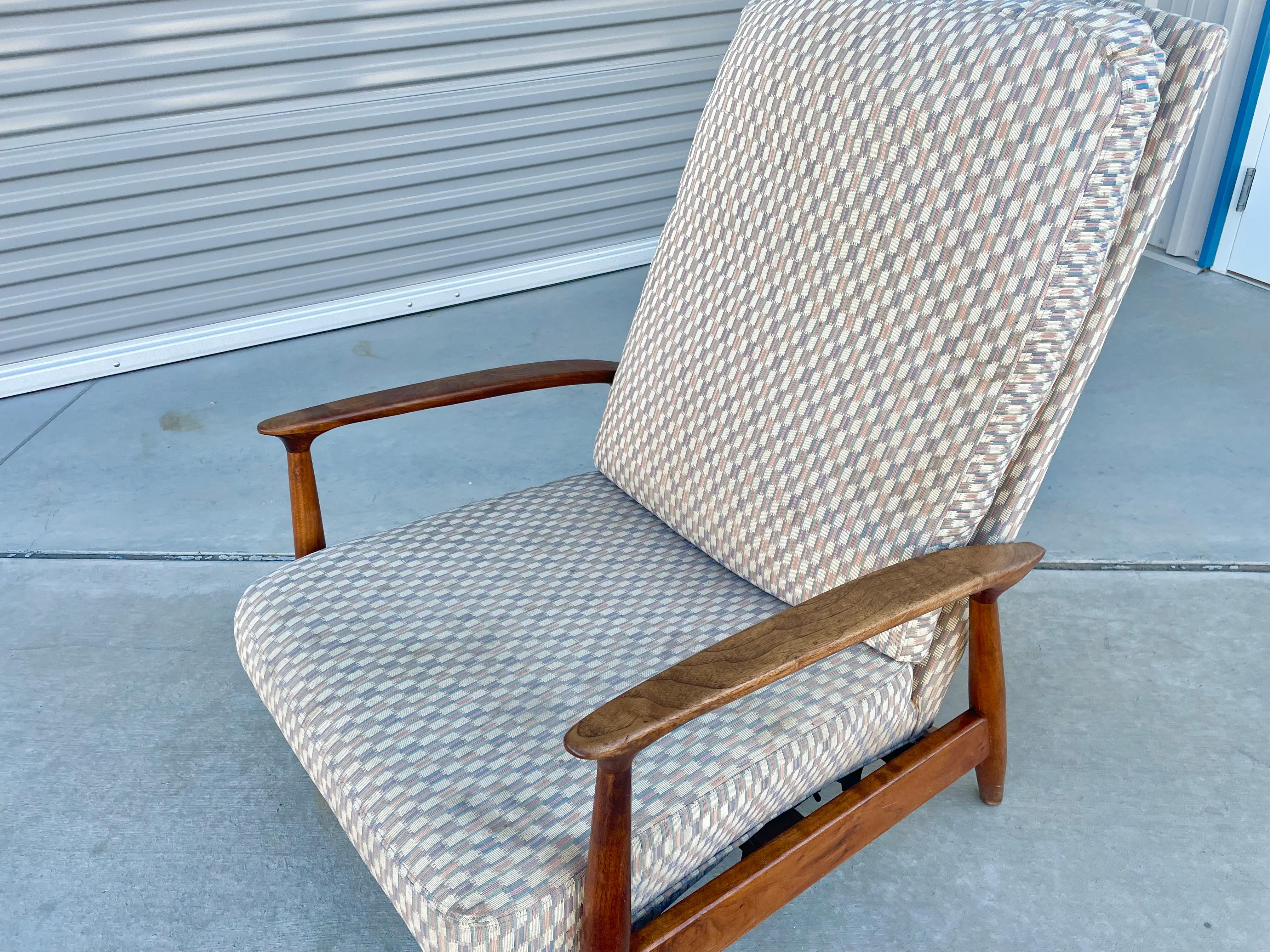 Sillón reclinable de mediados de siglo de Milo Baughman para Thayer Coggin en venta 3