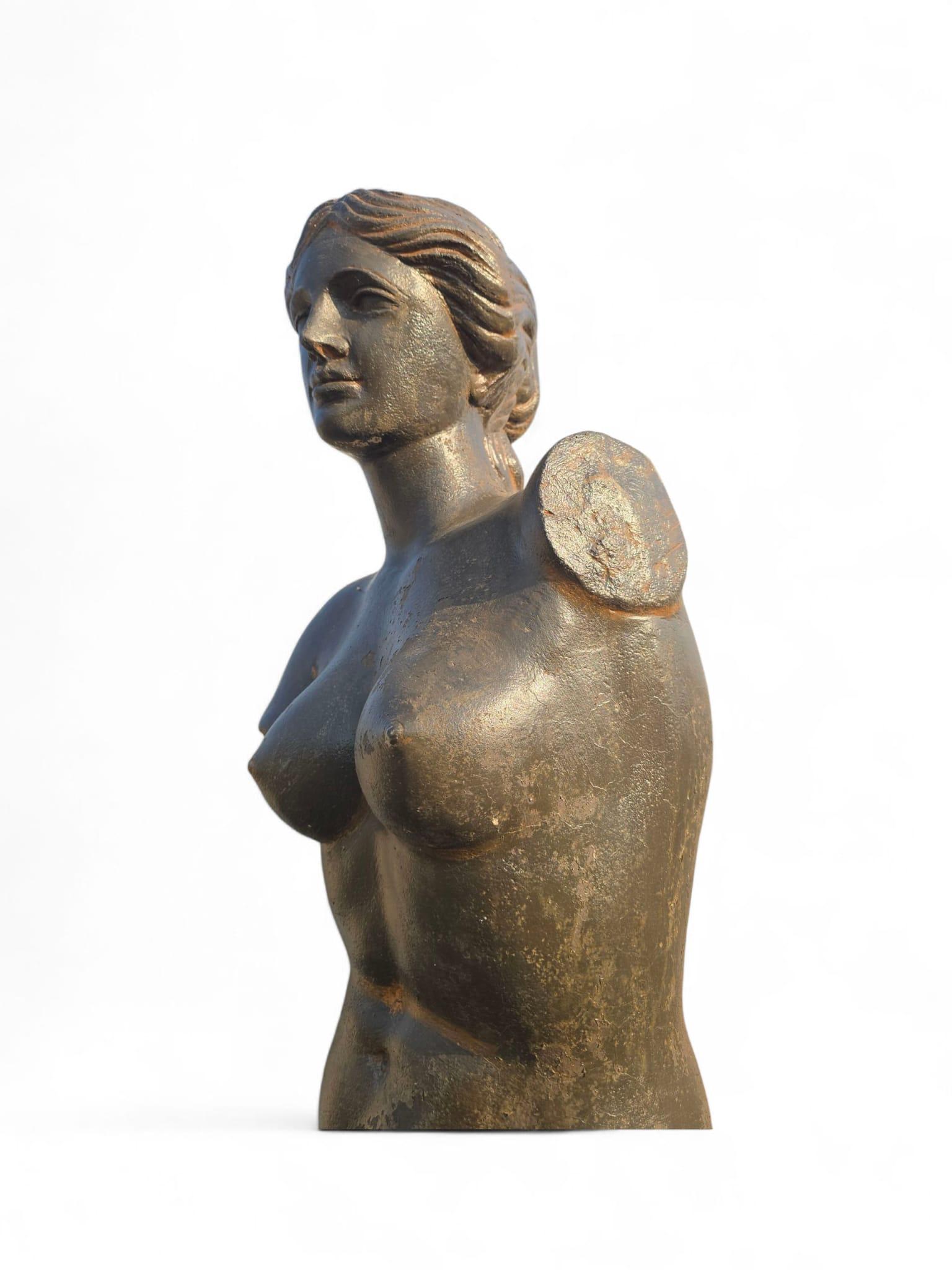 Scultura Venere di Milo in pietra ricostituita di metà secolo, anni '50 in vendita 3