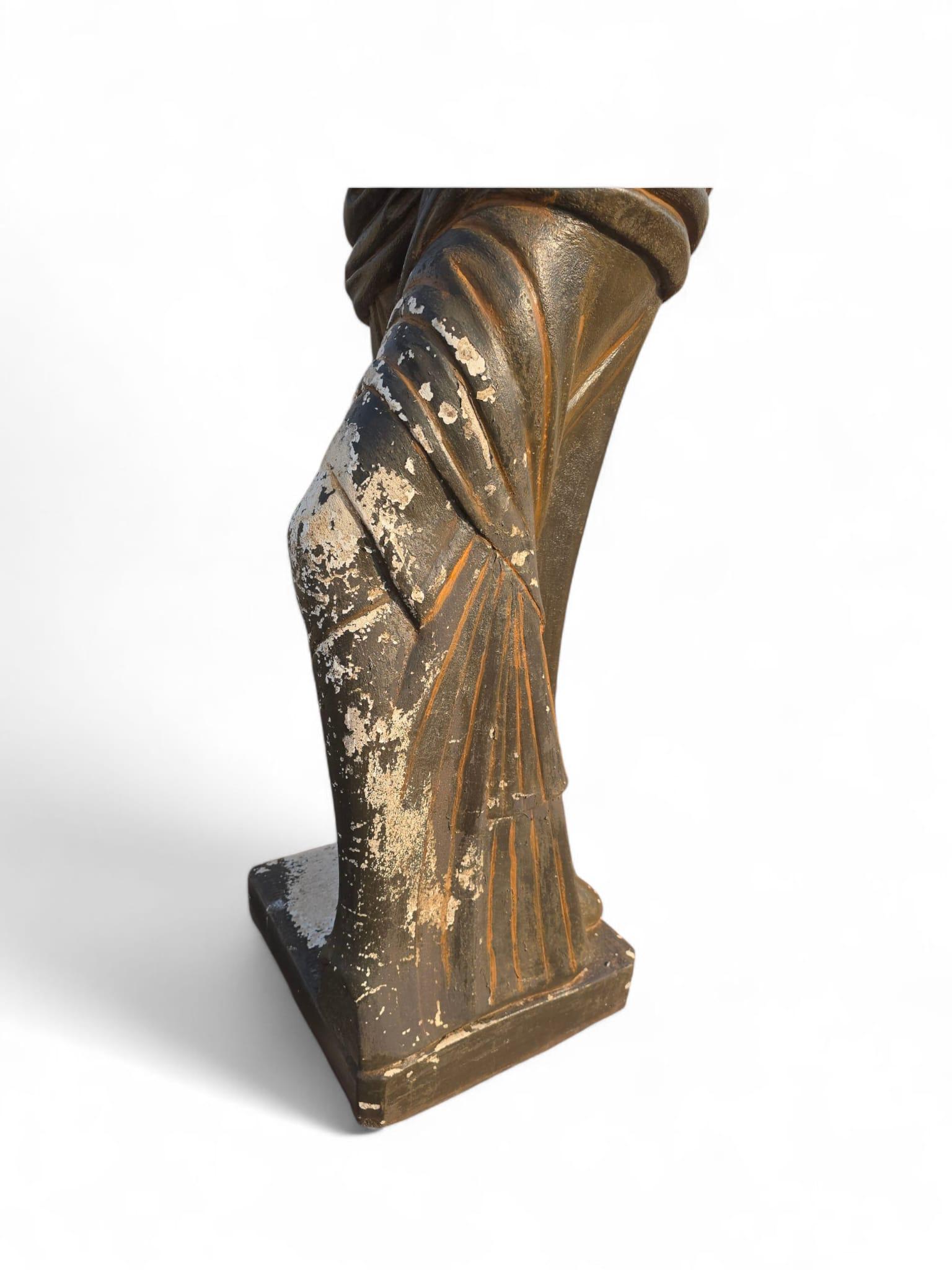 Scultura Venere di Milo in pietra ricostituita di metà secolo, anni '50 in vendita 4