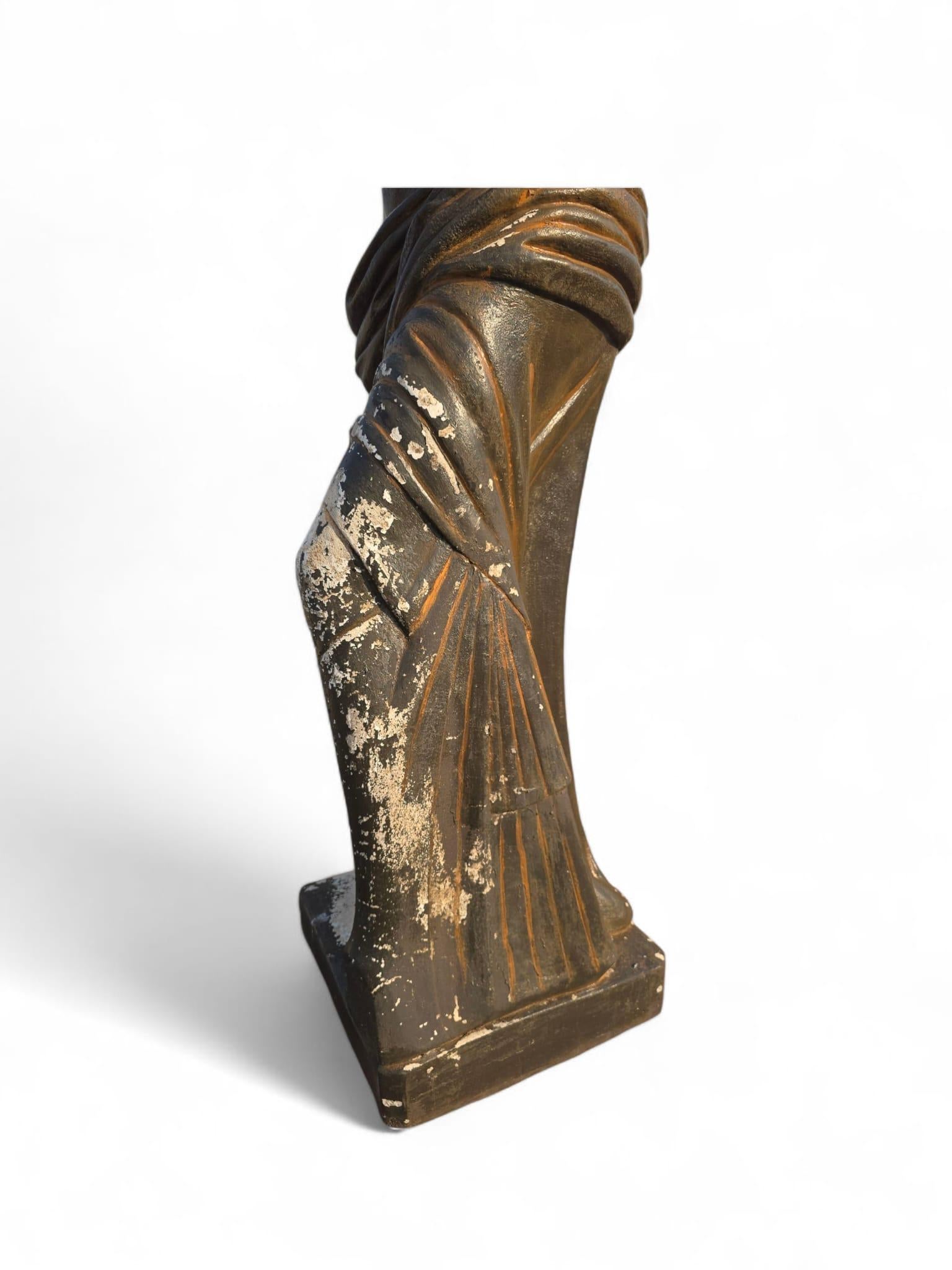 Scultura Venere di Milo in pietra ricostituita di metà secolo, anni '50 In condizioni buone in vendita a Madrid, ES