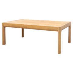 Mid-Century Rectangle Oak Coffee Table by Asko, Finland