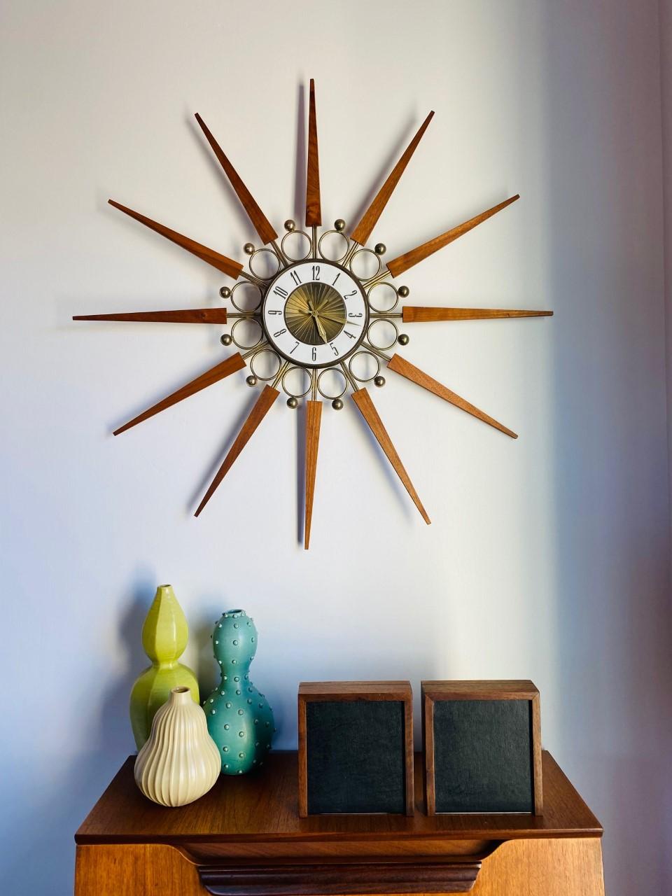 Beautiful and incredibly minalist set of walnut bookends by DAPCO. This pair is simple lined and graphic squared. A beautiful leather plaque is contained by walnut edges along with a slate detail surrounding the piece. Similar to Harpswell walnut