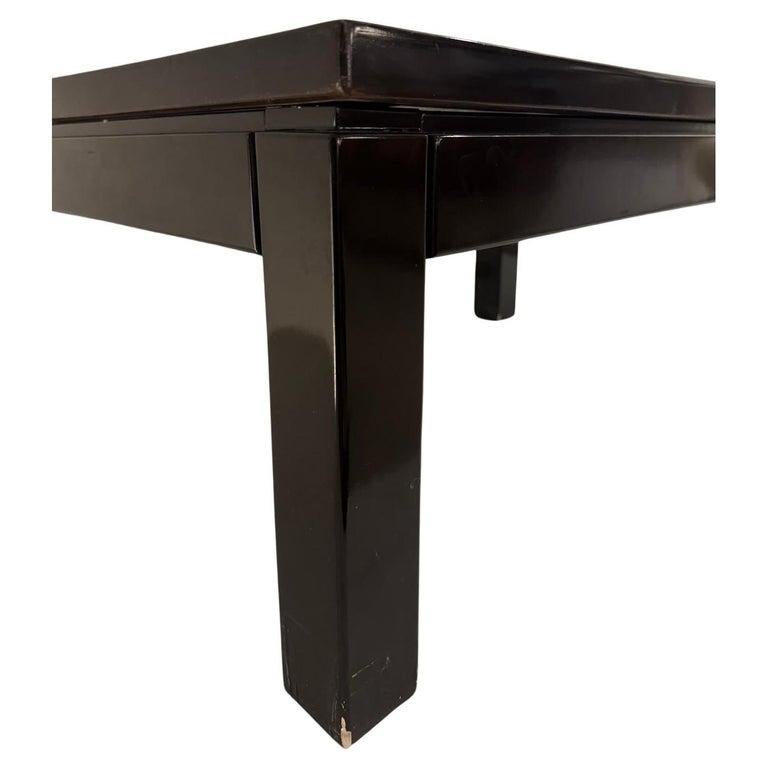 Mid-Century Modern Mid-Century  Rectangular Coffee Table by Etienne Allemeersch, Fossilized Stone For Sale